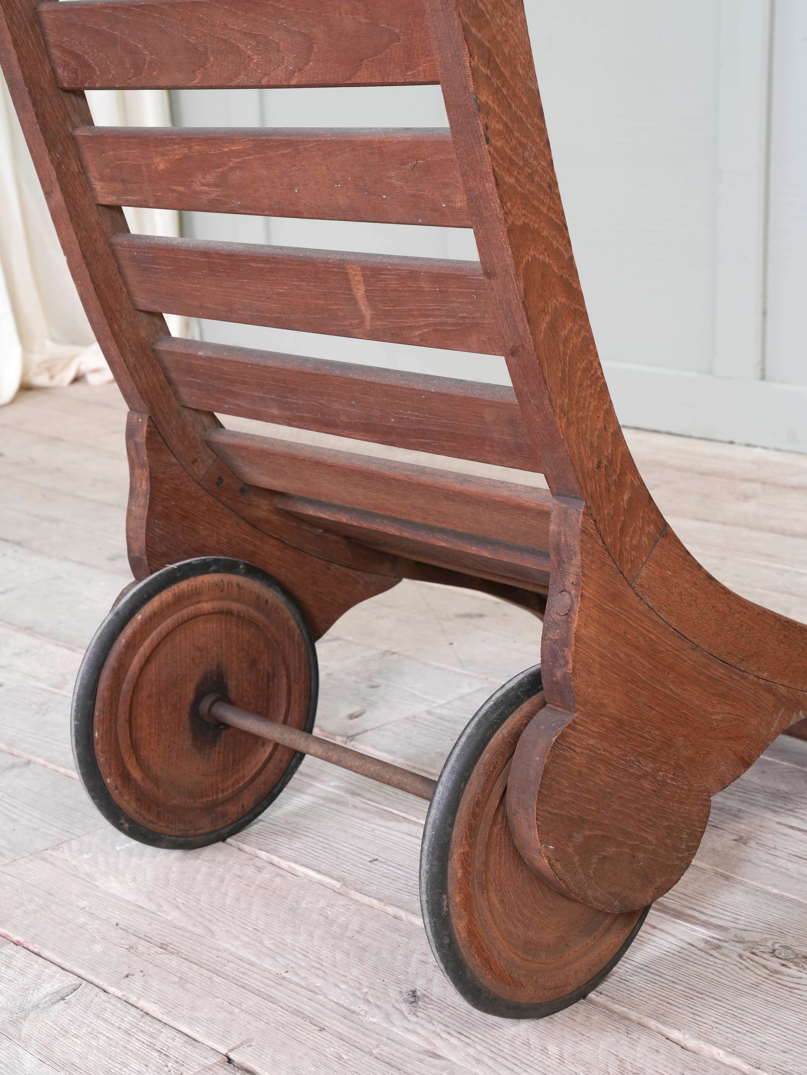 A Heal & Son Deck Lounger