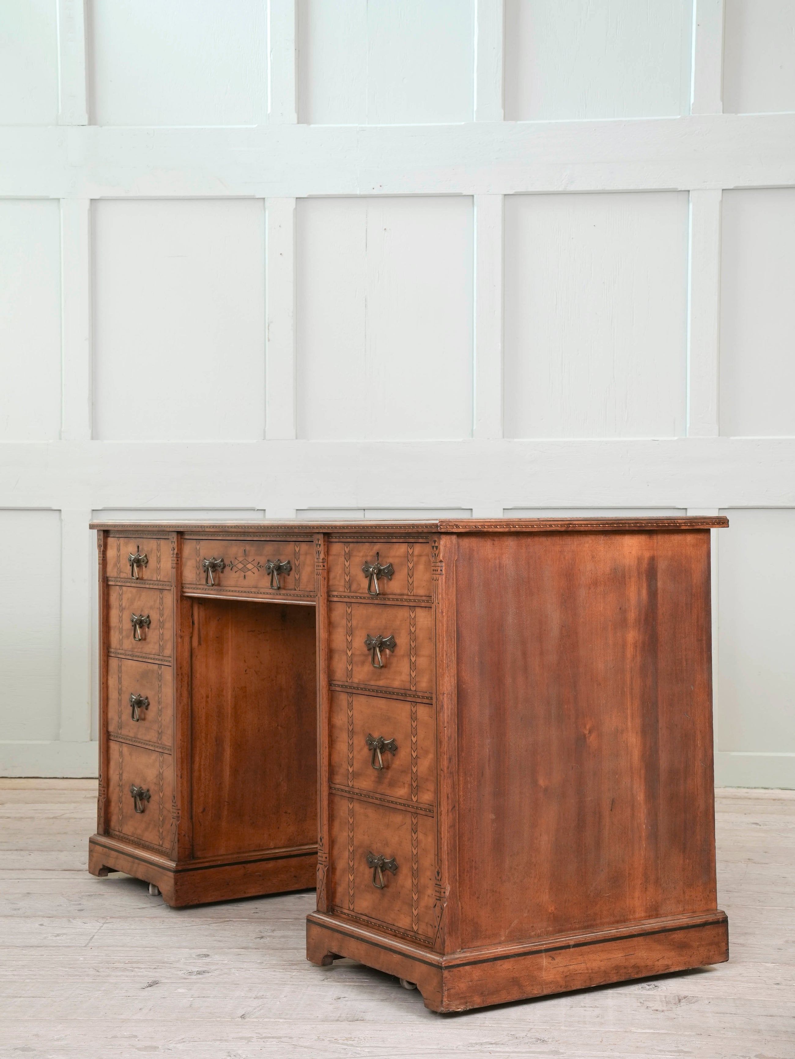 A 19th Century Heal & Son Kneehole Desk