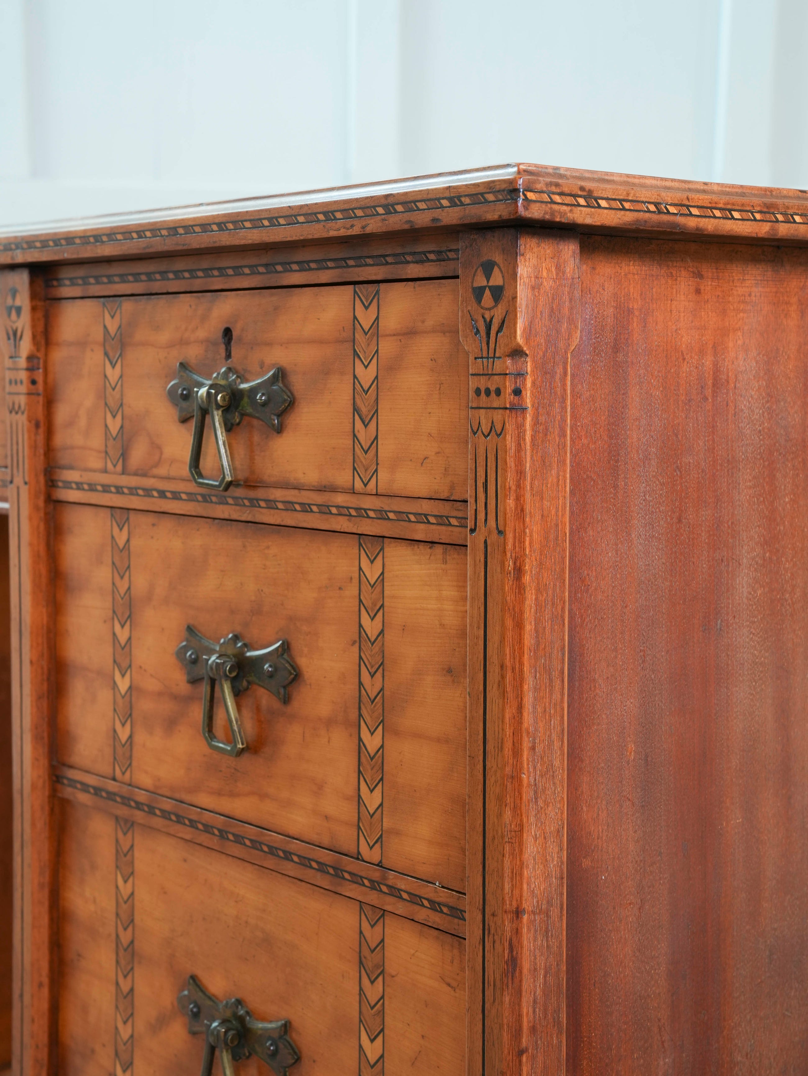 A 19th Century Heal & Son Kneehole Desk