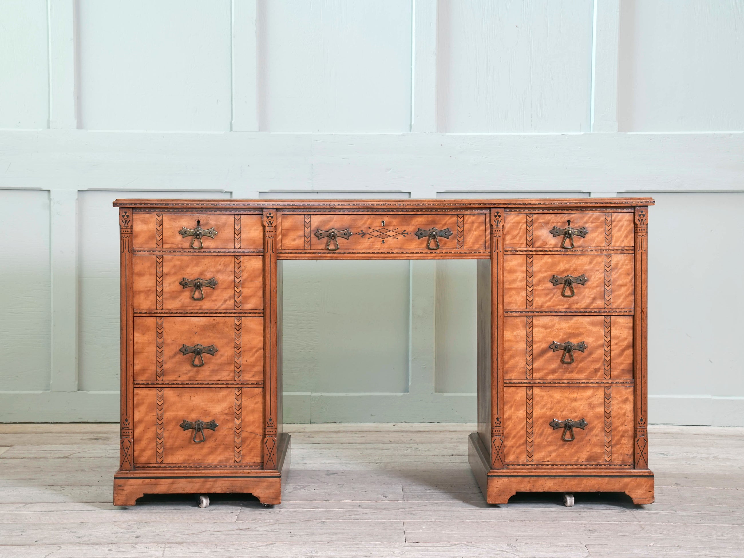 A 19th Century Heal & Son Kneehole Desk