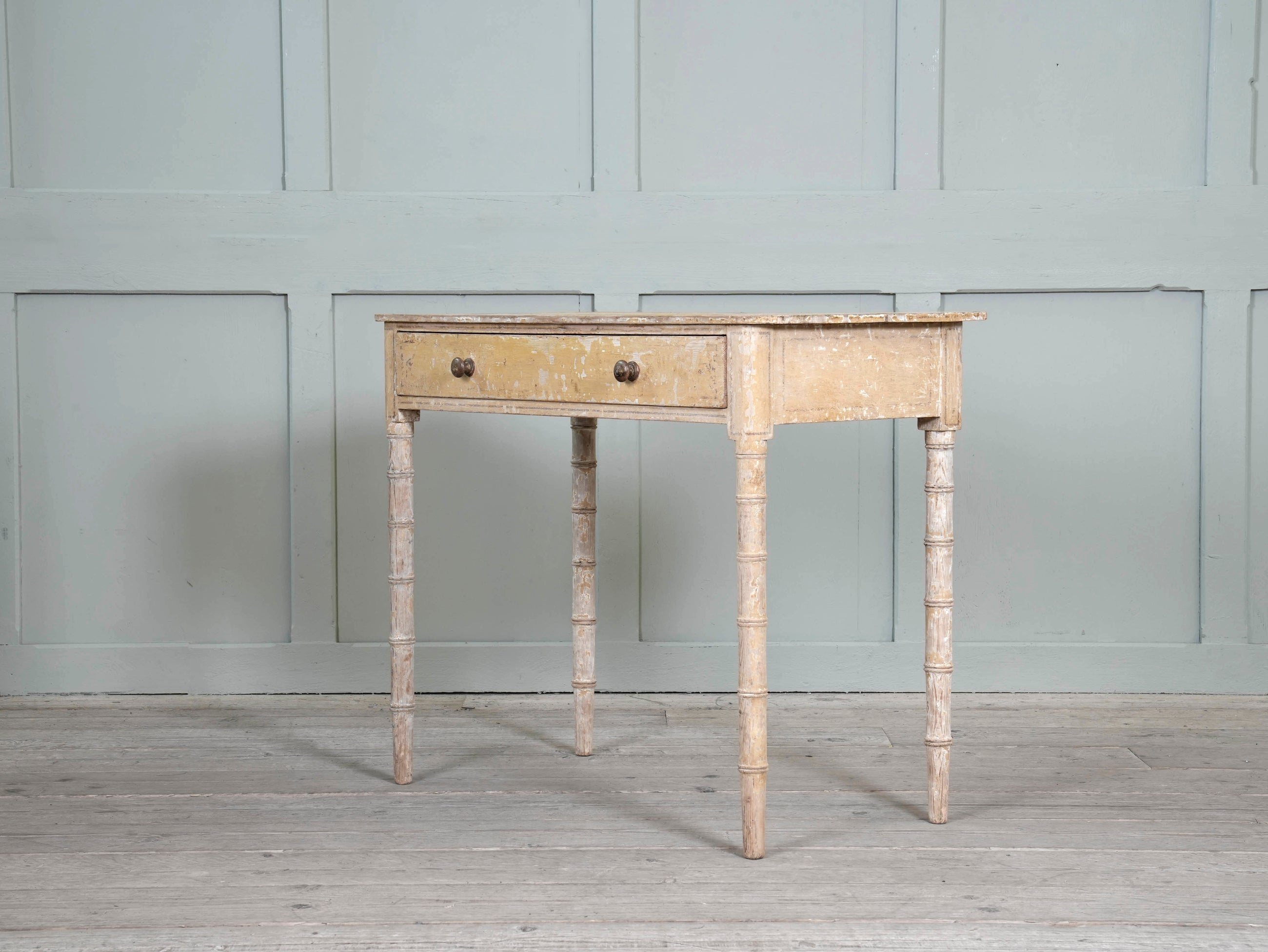 A Regency Painted Writing Table