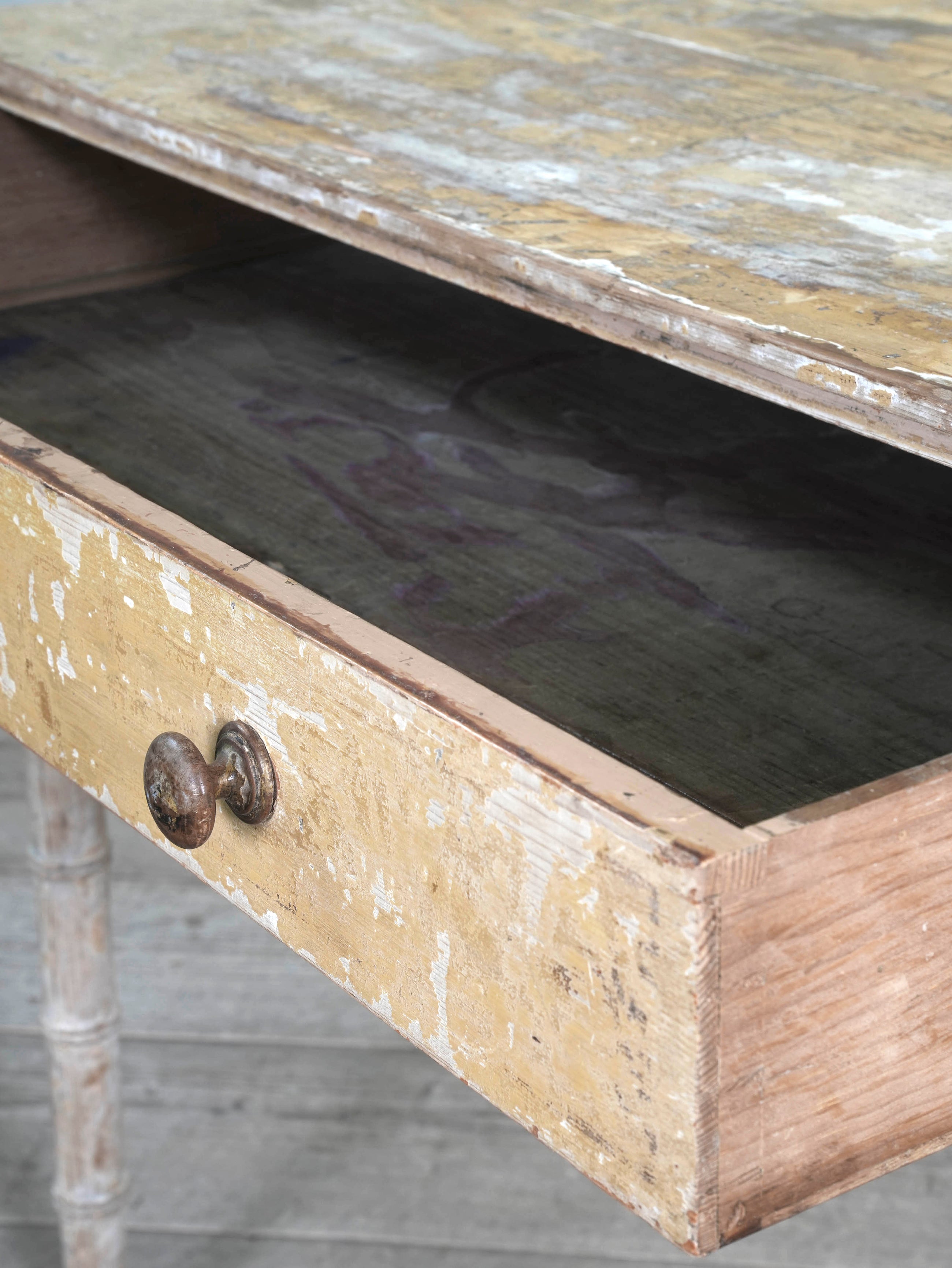 A Regency Painted Writing Table