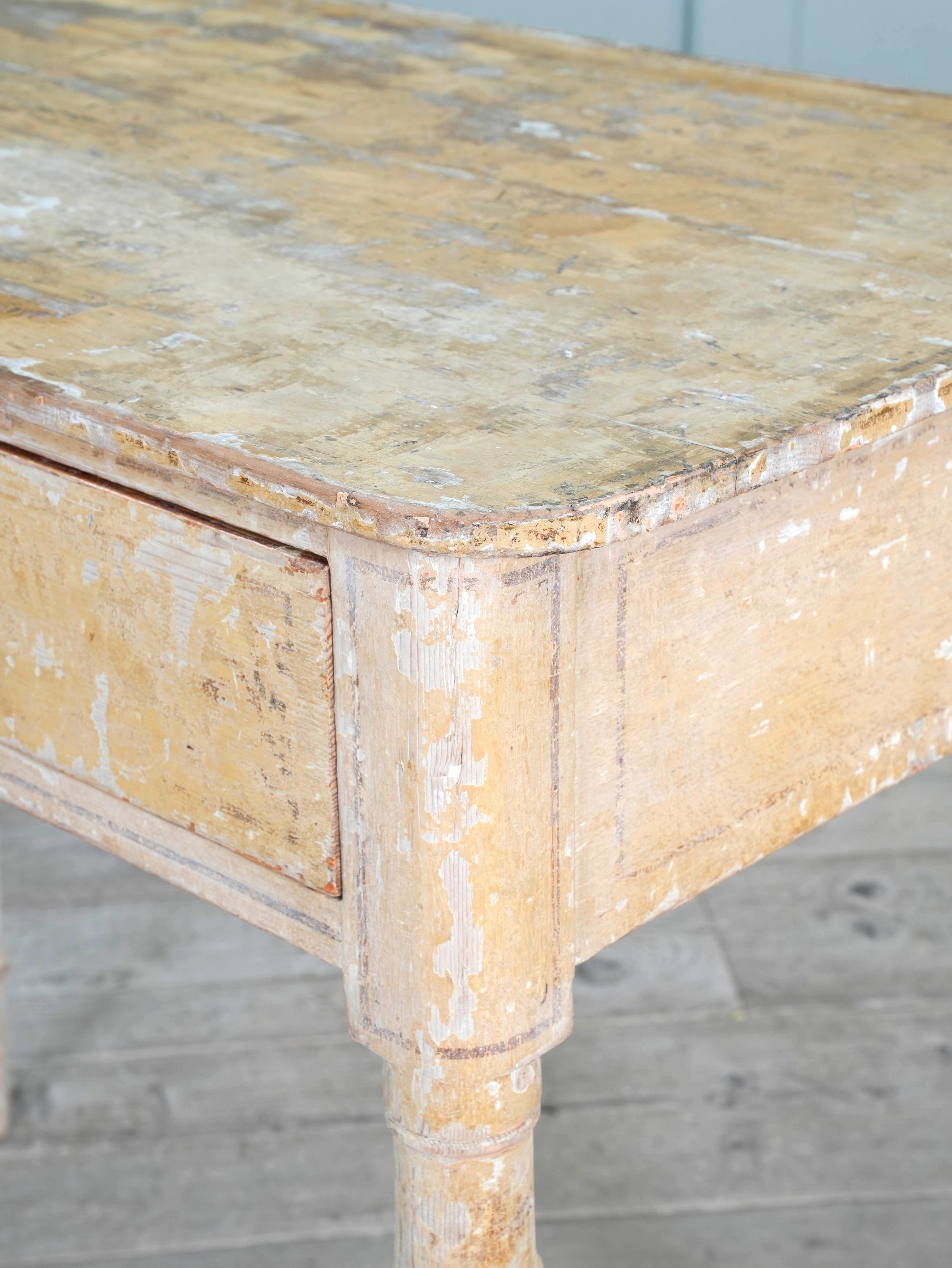 A Regency Painted Writing Table