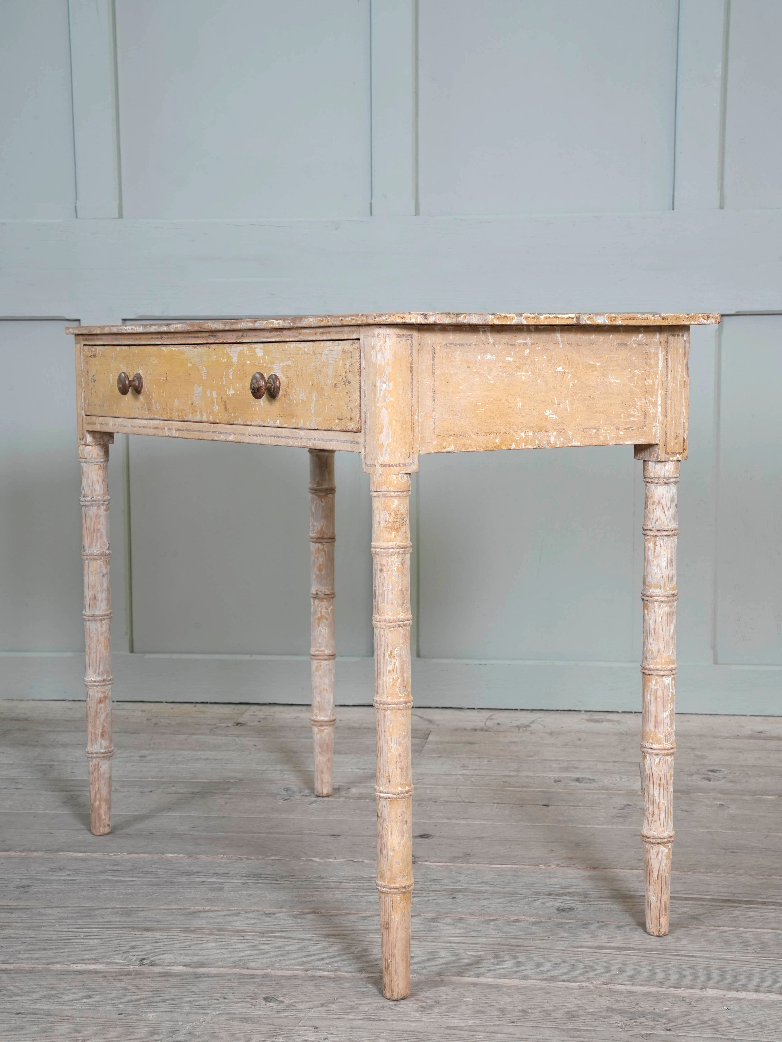 A Regency Painted Writing Table