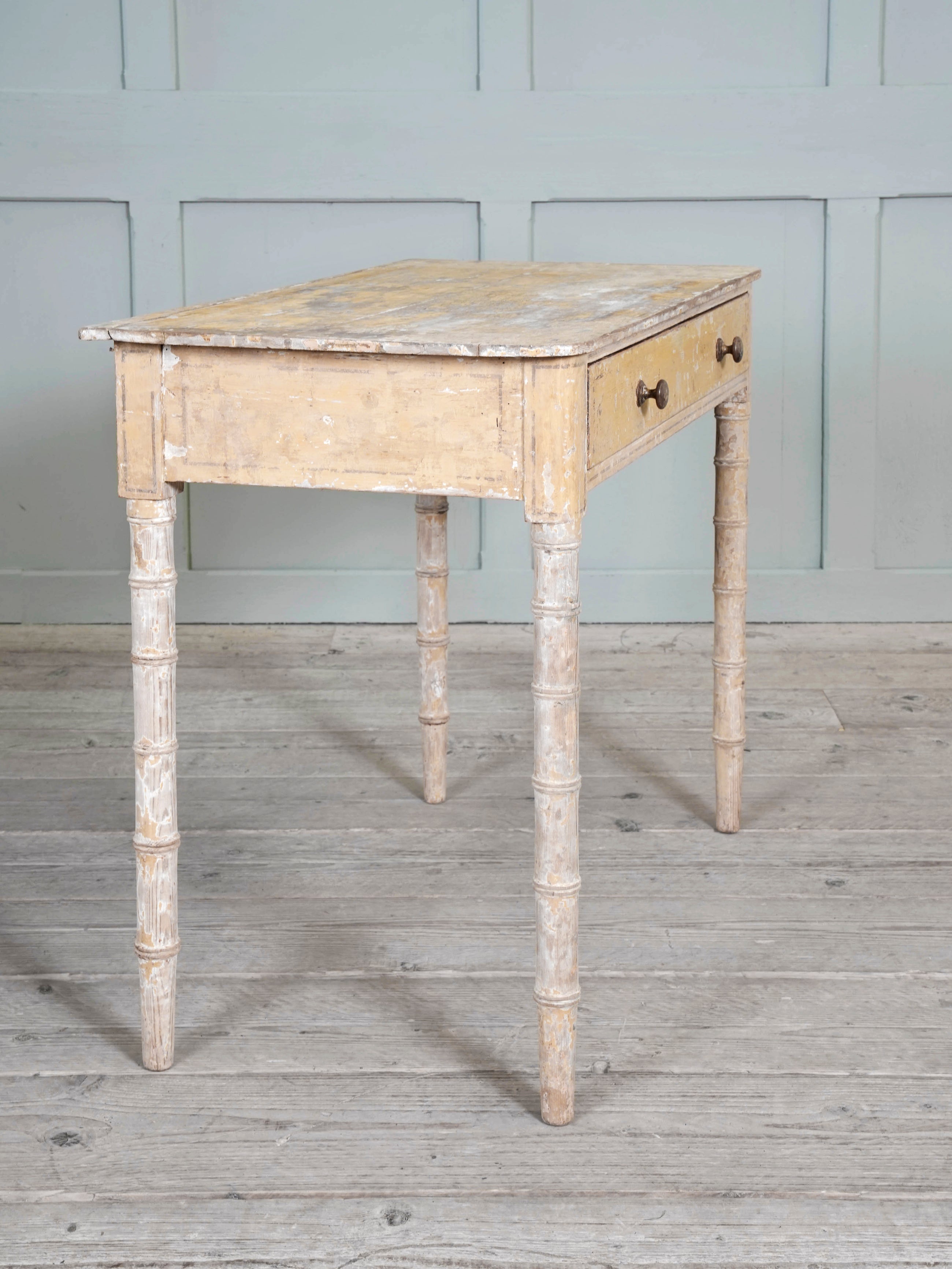 A Regency Painted Writing Table