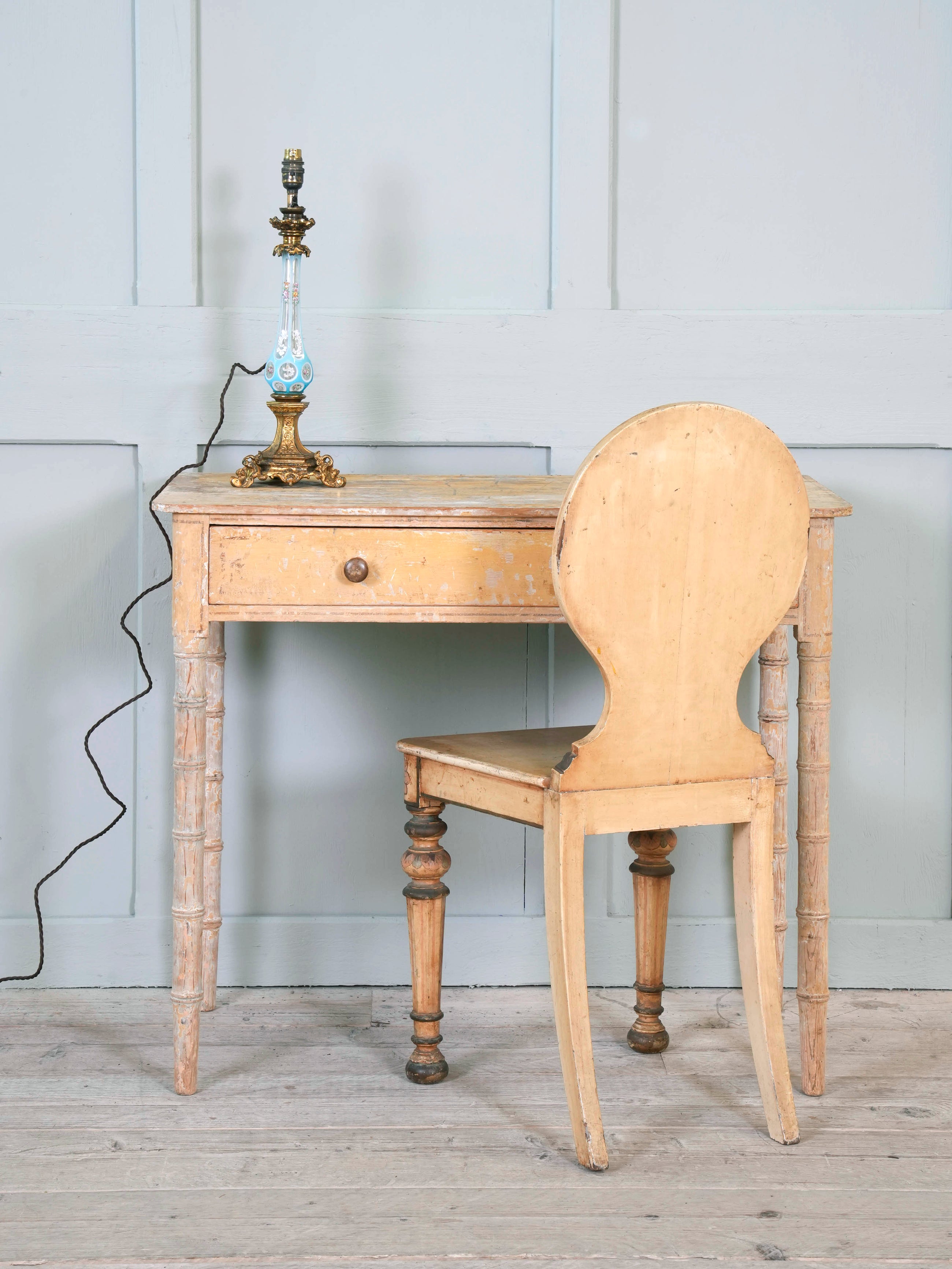 A Regency Painted Writing Table