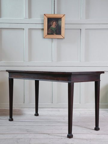 A George III Mahogany Side Table