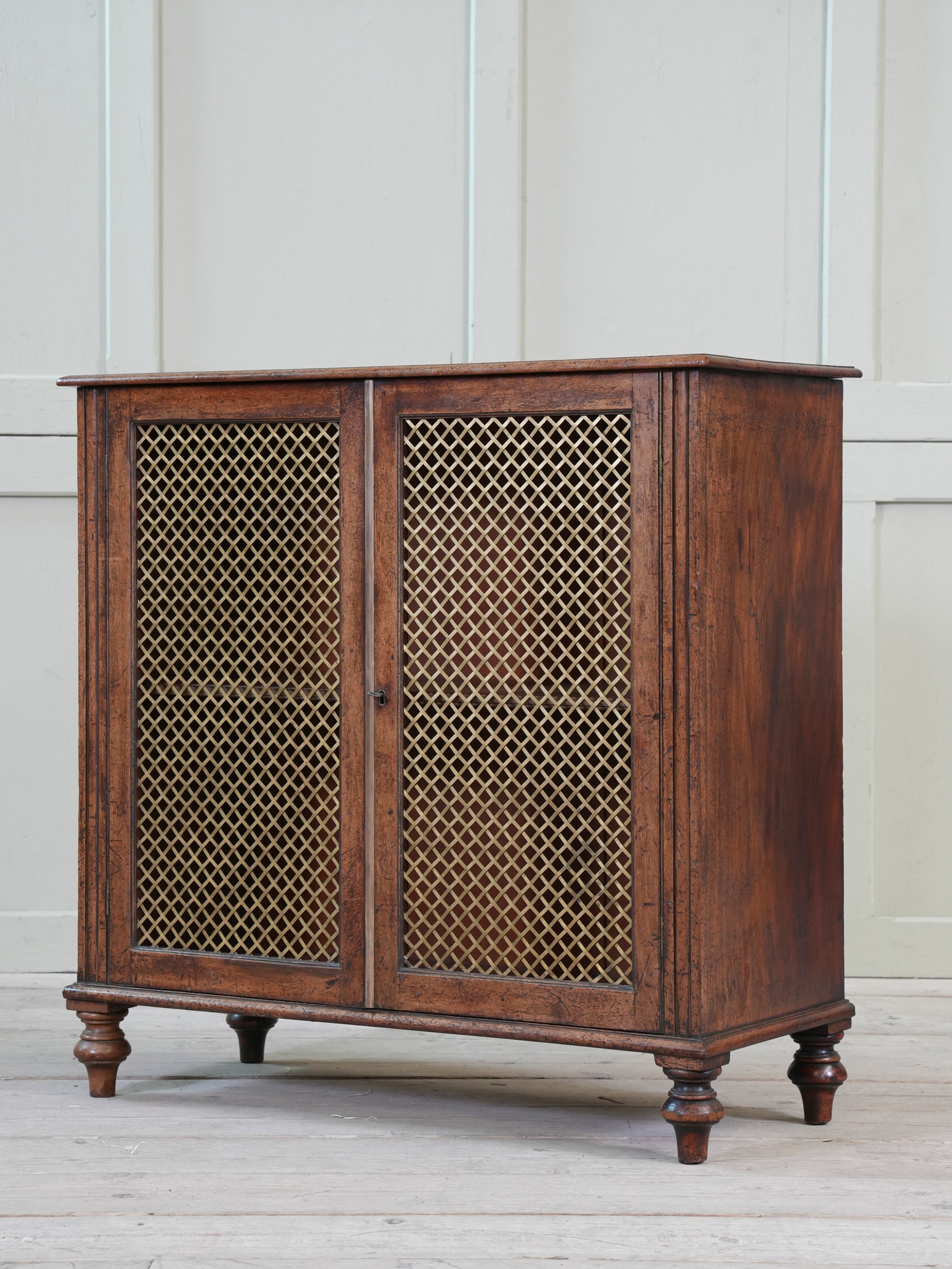 A George IV Mahogany Side Cabinet or Bookcase