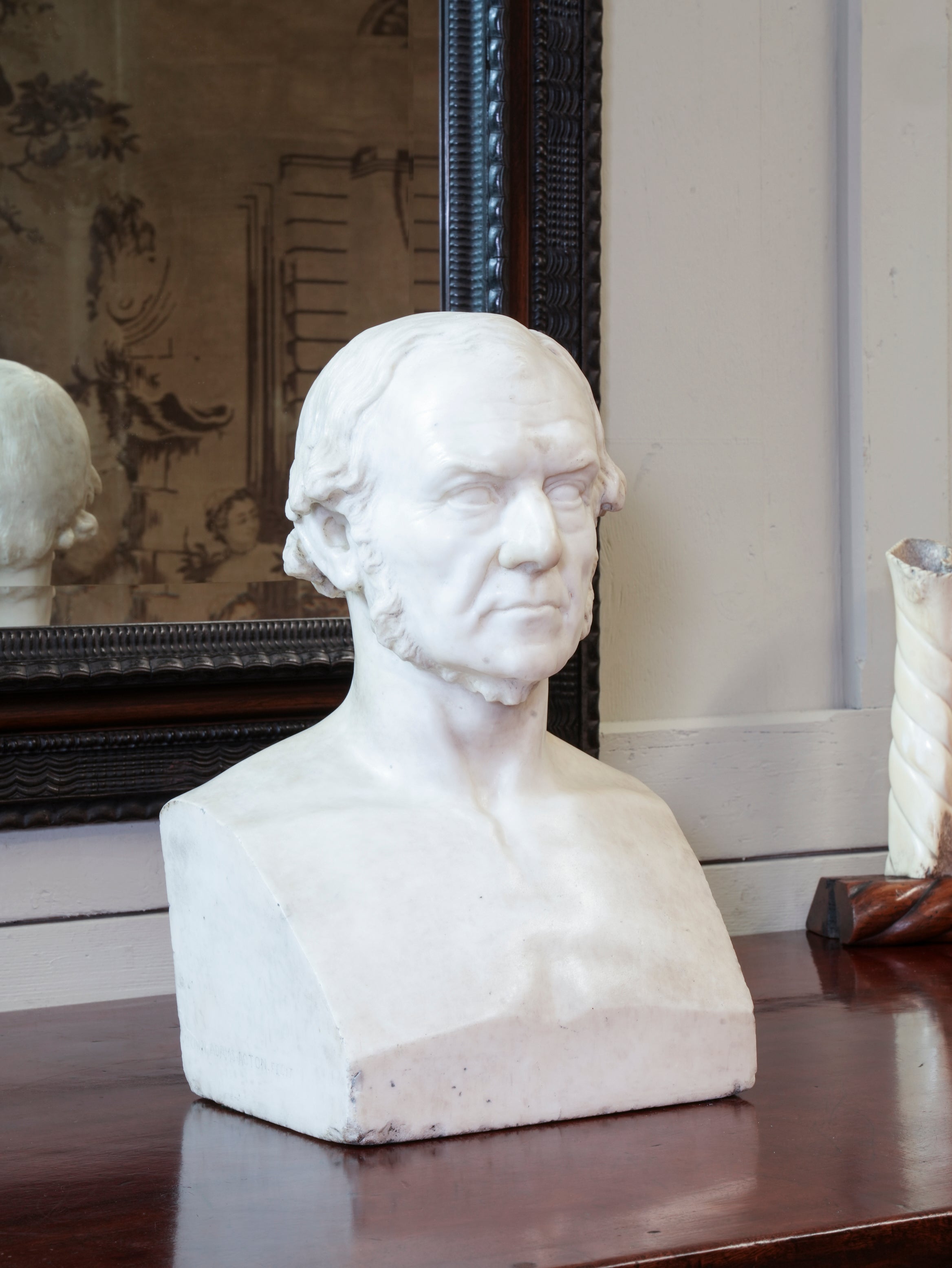 A 19th Century Marble Bust by John Adams Acton
