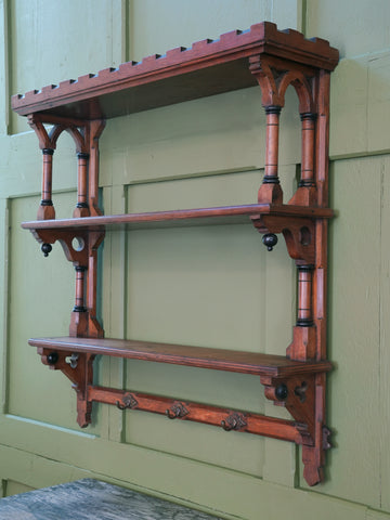 A Gothic Revival Hanging Rack