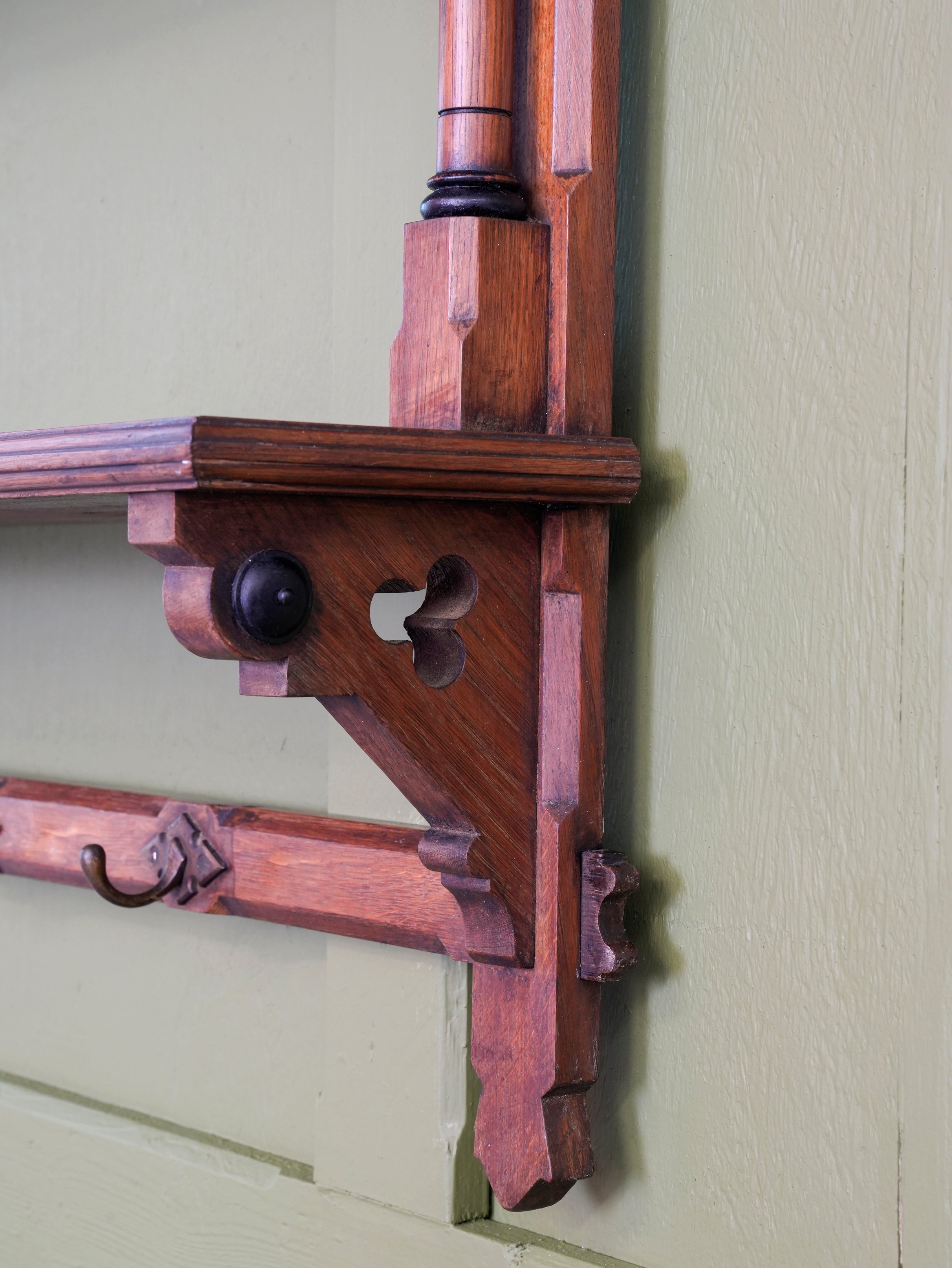 A Gothic Revival Hanging Rack