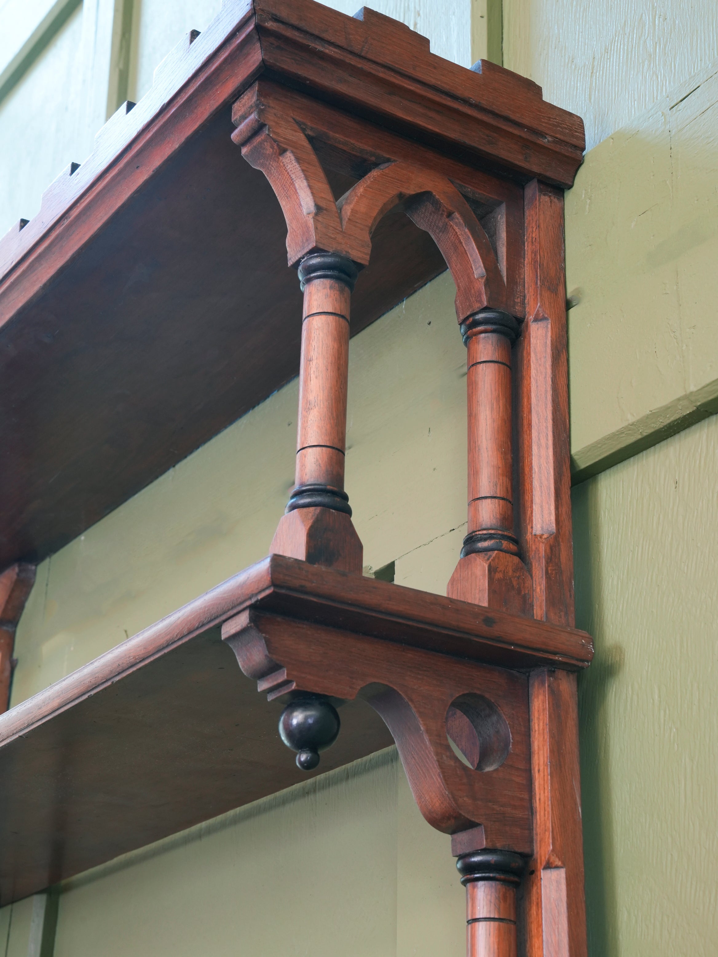 A Gothic Revival Hanging Rack