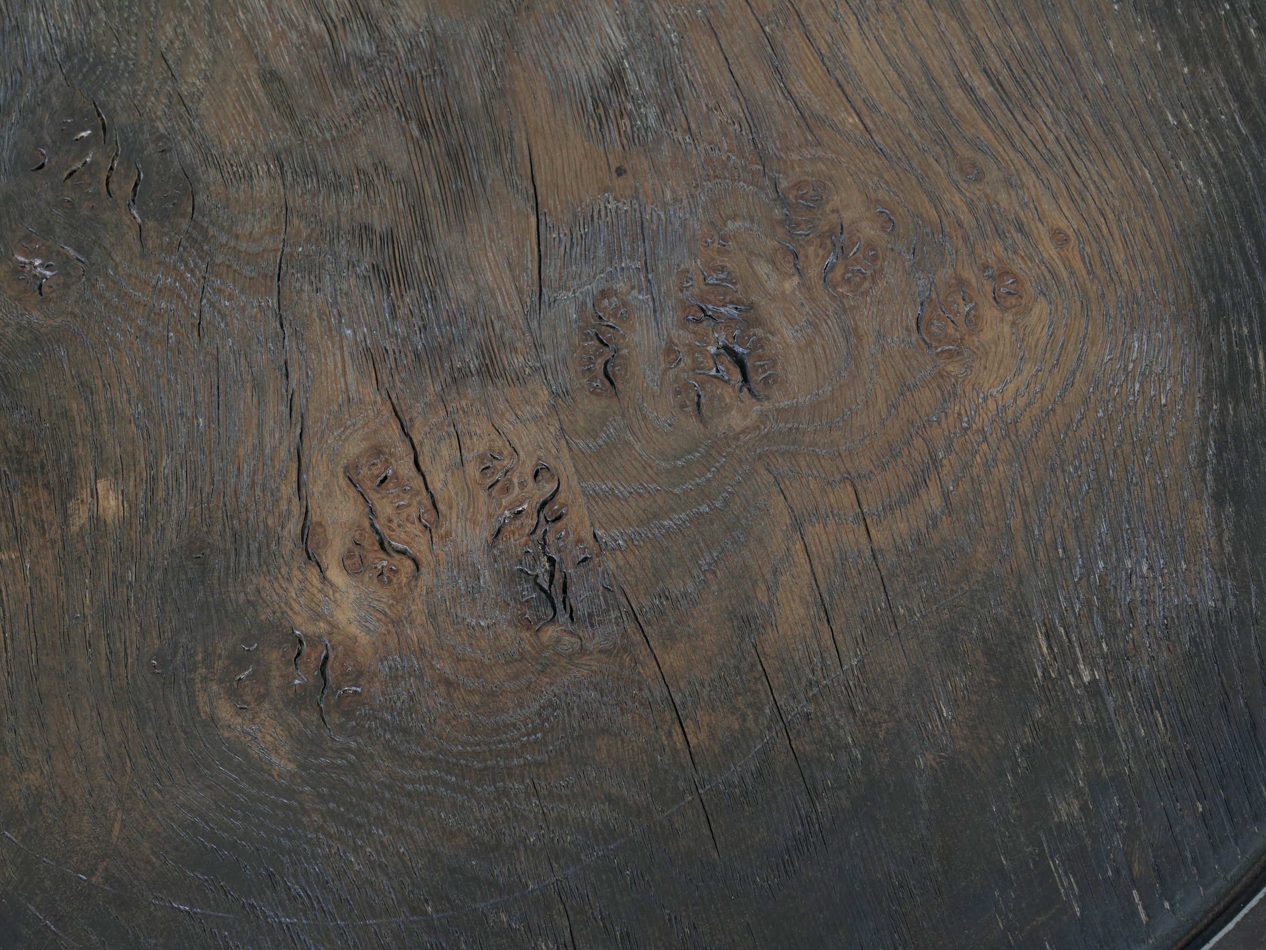 Steel & Oak Side Table