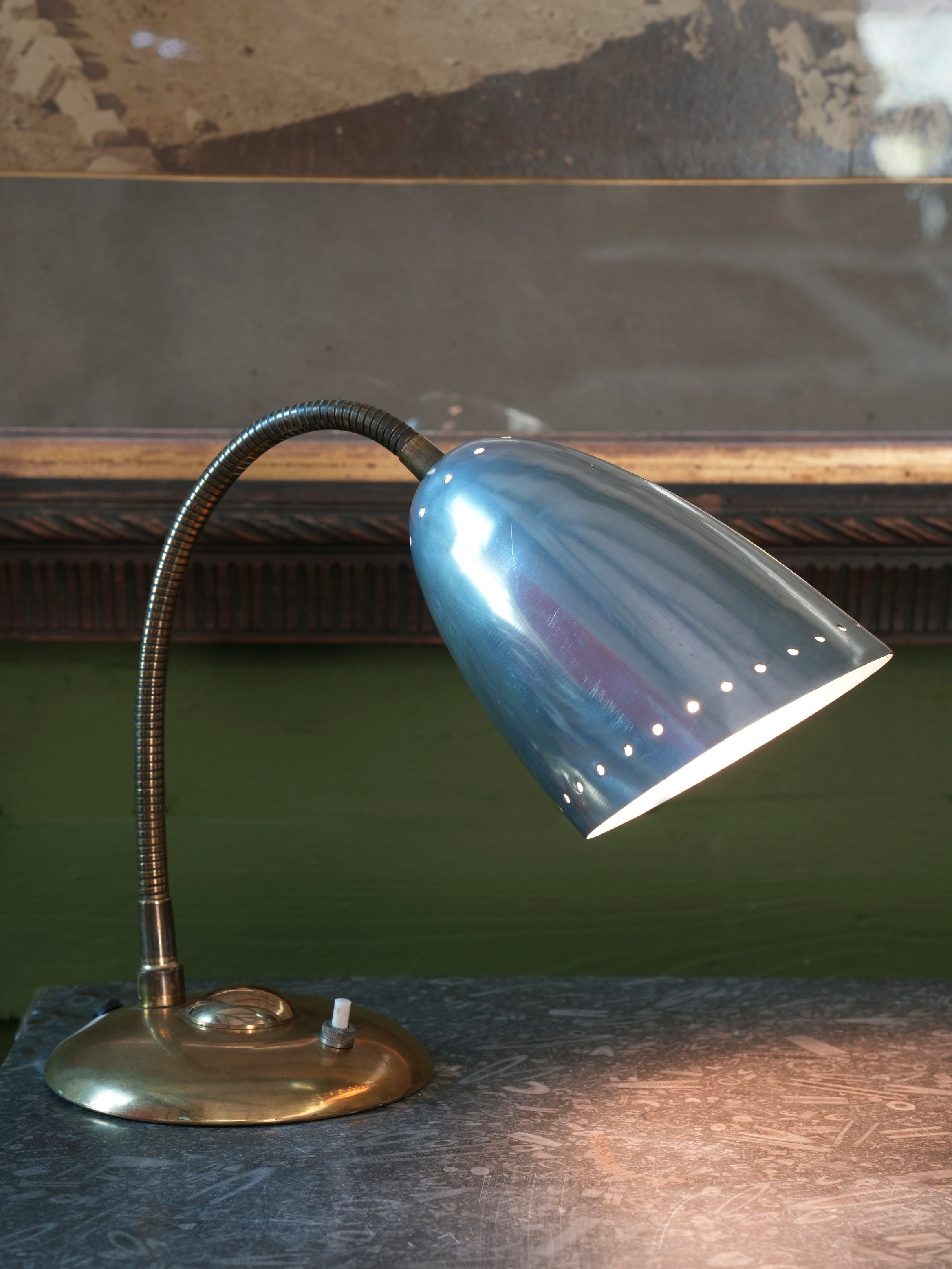 A Kurt Versen Desk Lamp