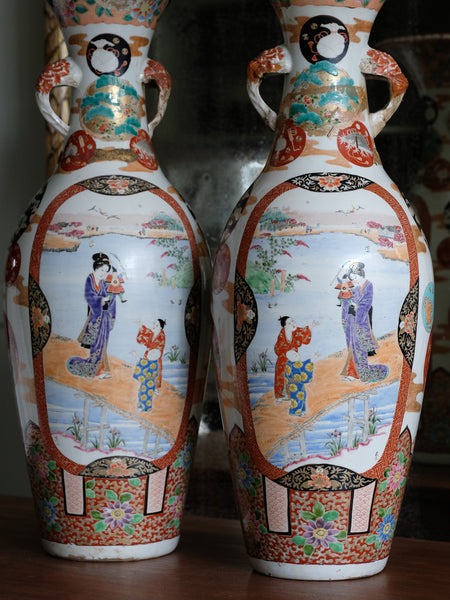 Large Japanese Imari Vases – Drew Pritchard Ltd