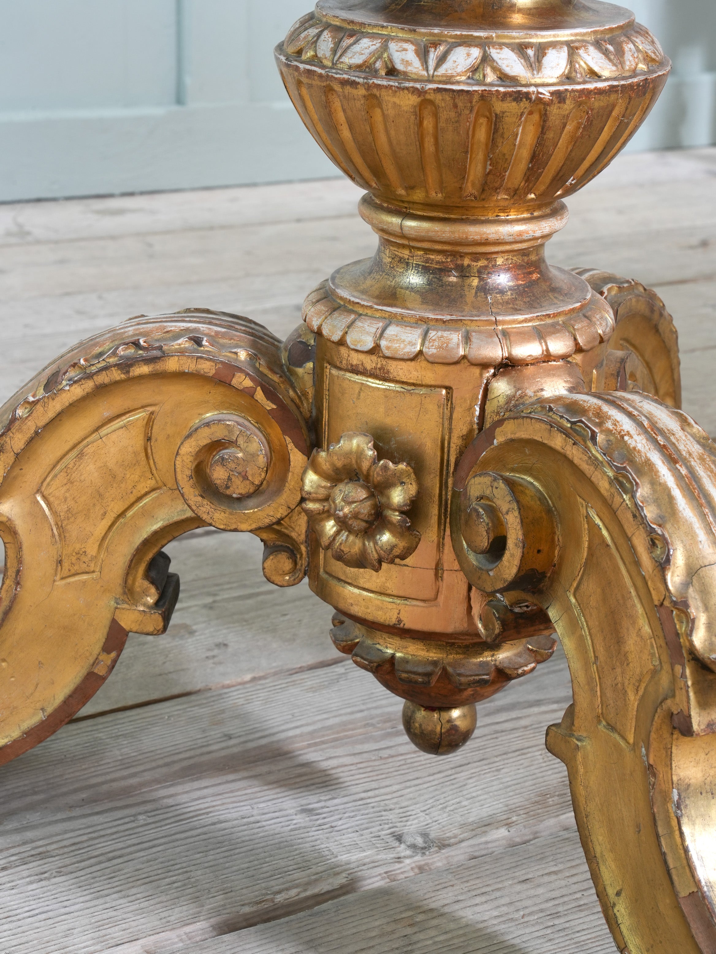 A 19th Century Giltwood & Marble Centre Table