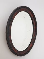 Faux Oval Mirror