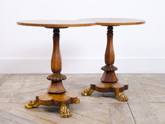 Pair of Oak Lamp Tables
