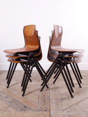 Hairpin Stacking Chairs