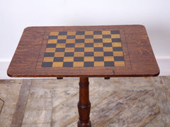 Tilt Top Chess Table