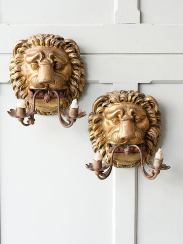 A Pair of 19th Century Italian Wall Sconces