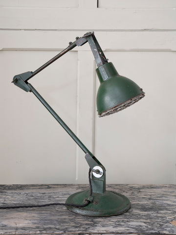 Early 20th Century Industrial Desk Lamp