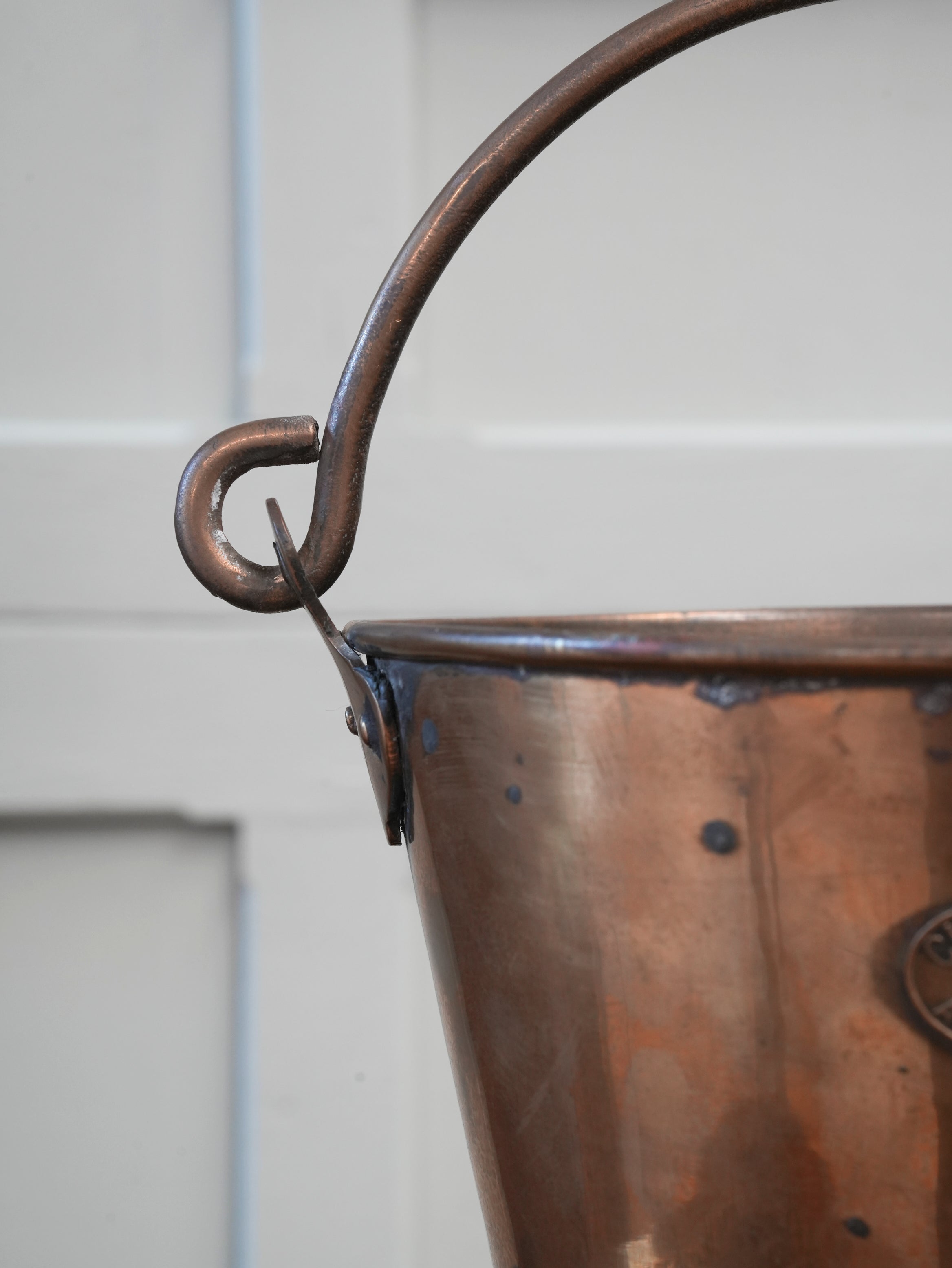 A Brass "S.S. Caledonia" Bucket