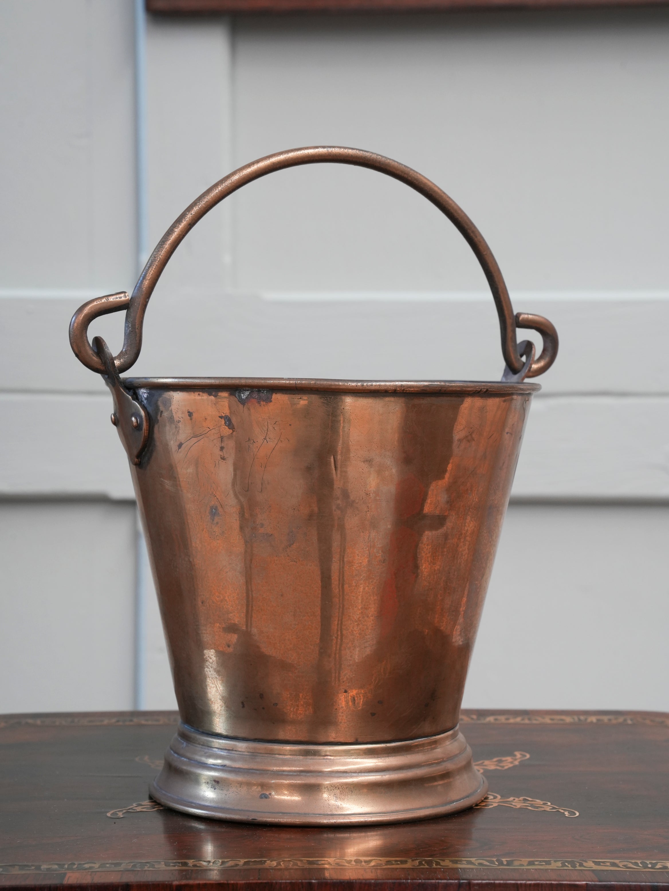 A Brass "S.S. Caledonia" Bucket
