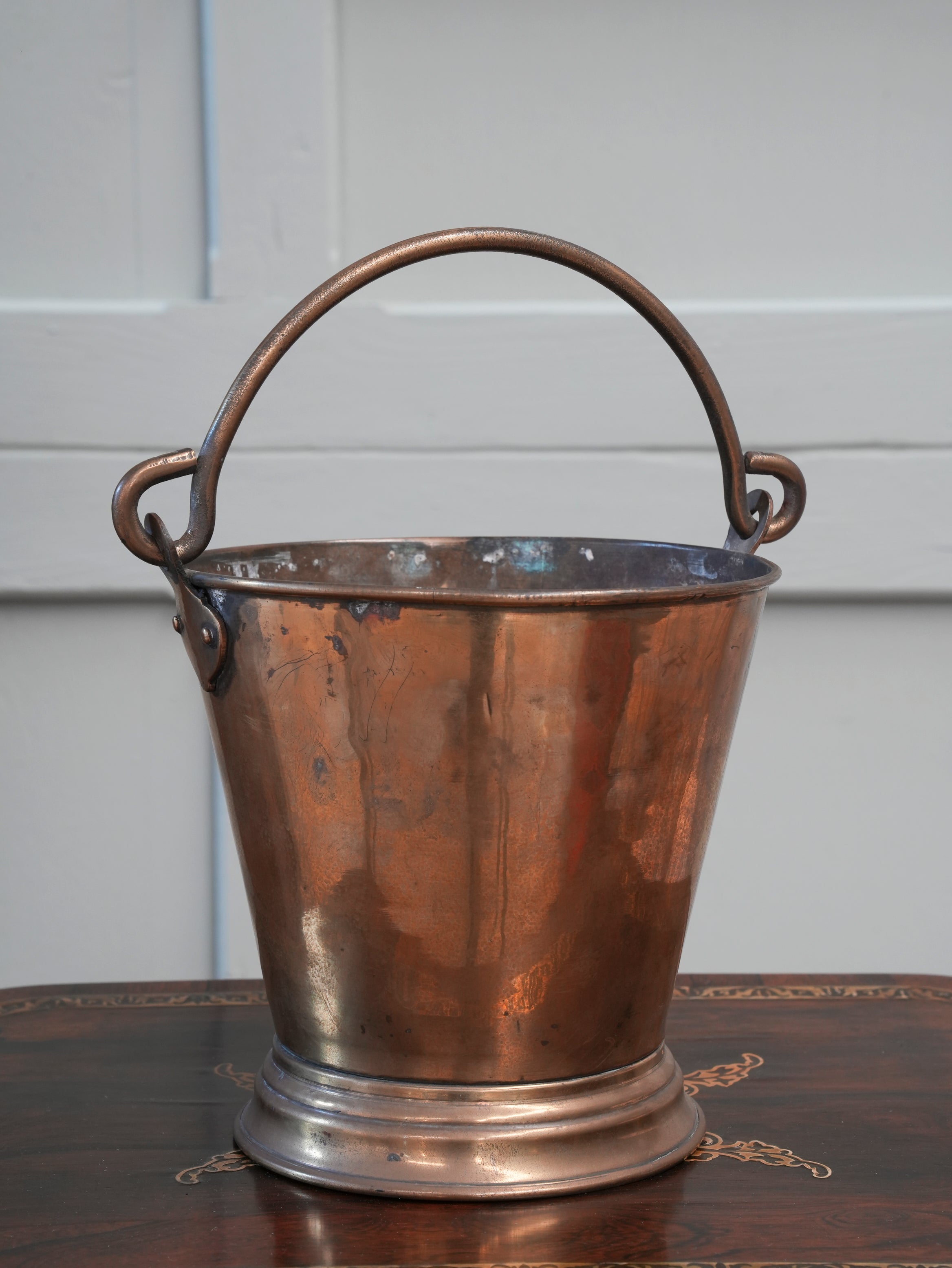 A Brass "S.S. Caledonia" Bucket