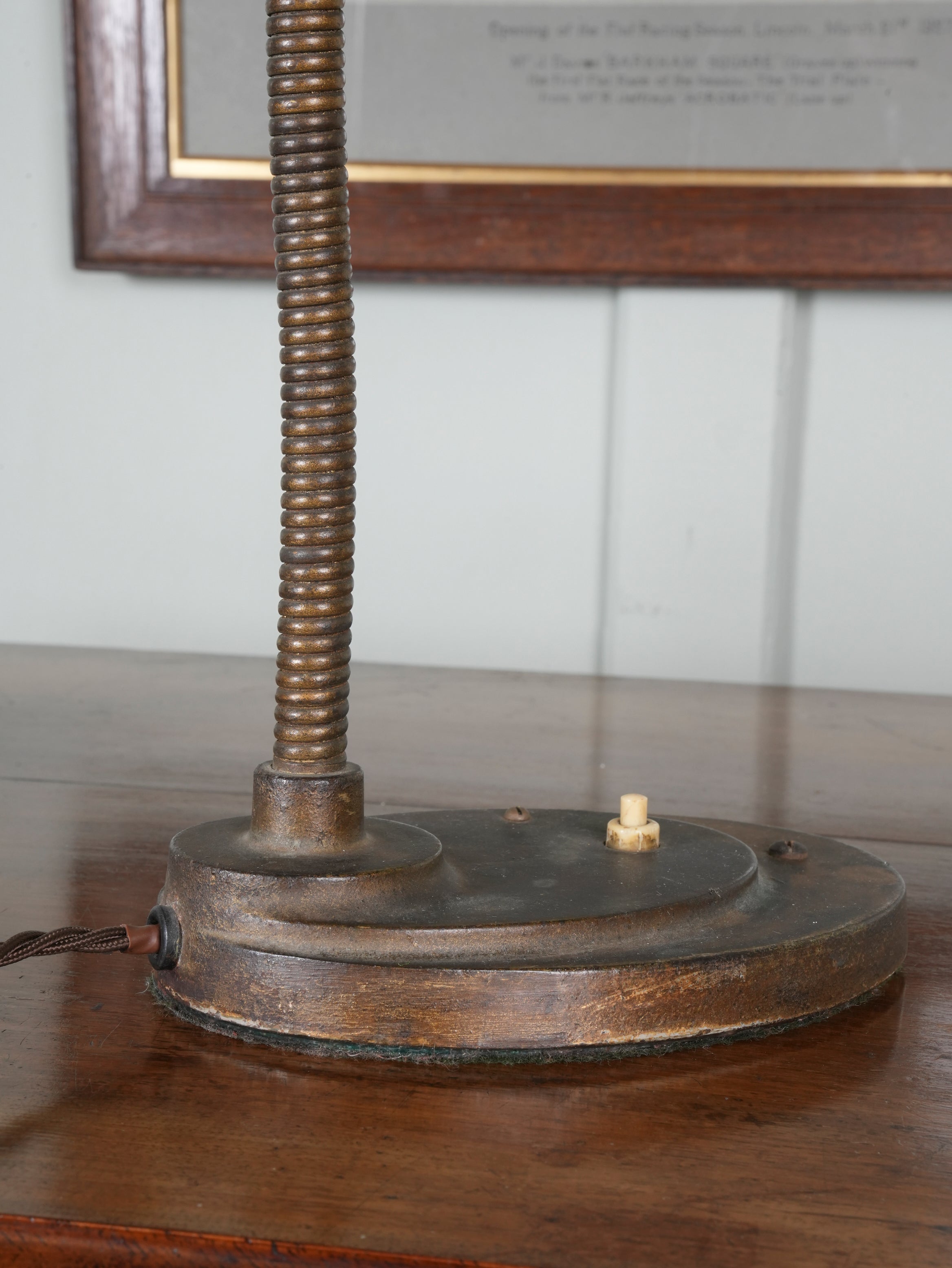 A Industrial Desk Lamp