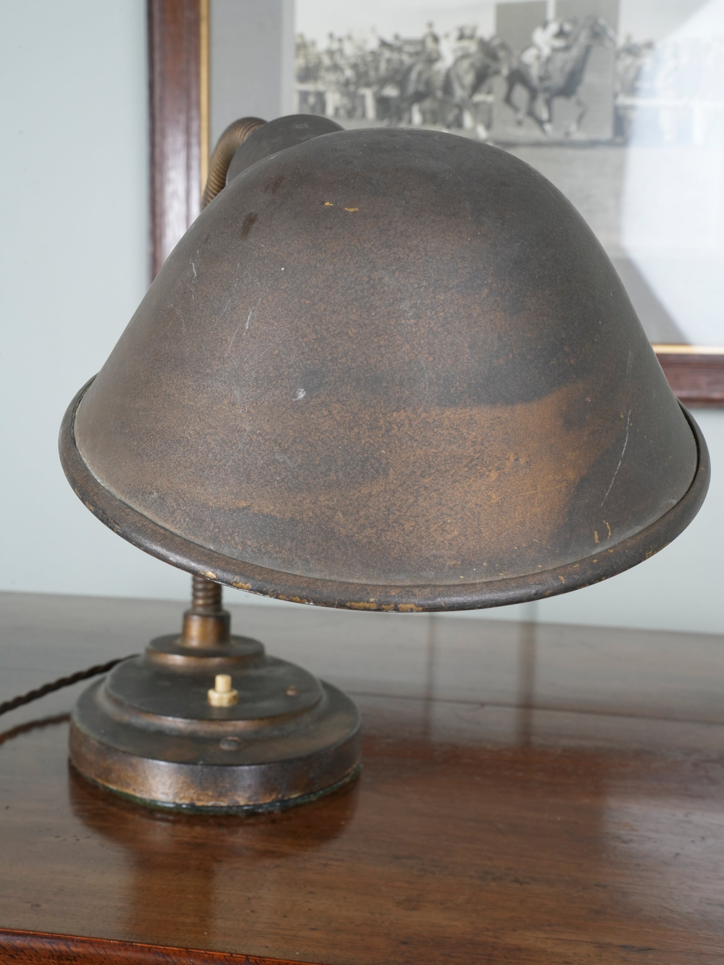 A Industrial Desk Lamp