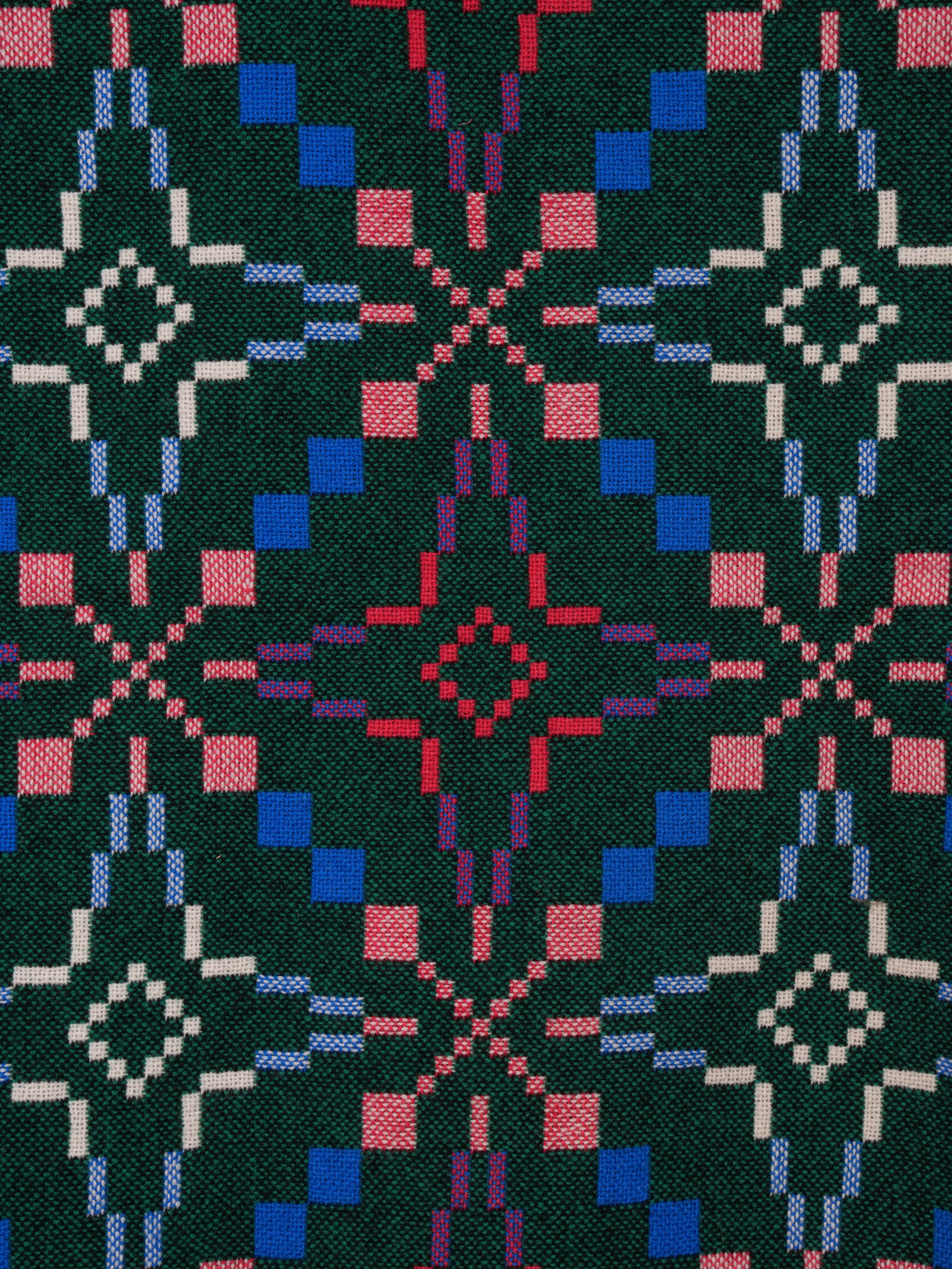 A Tregwynt Mill Welsh Tapestry Blanket