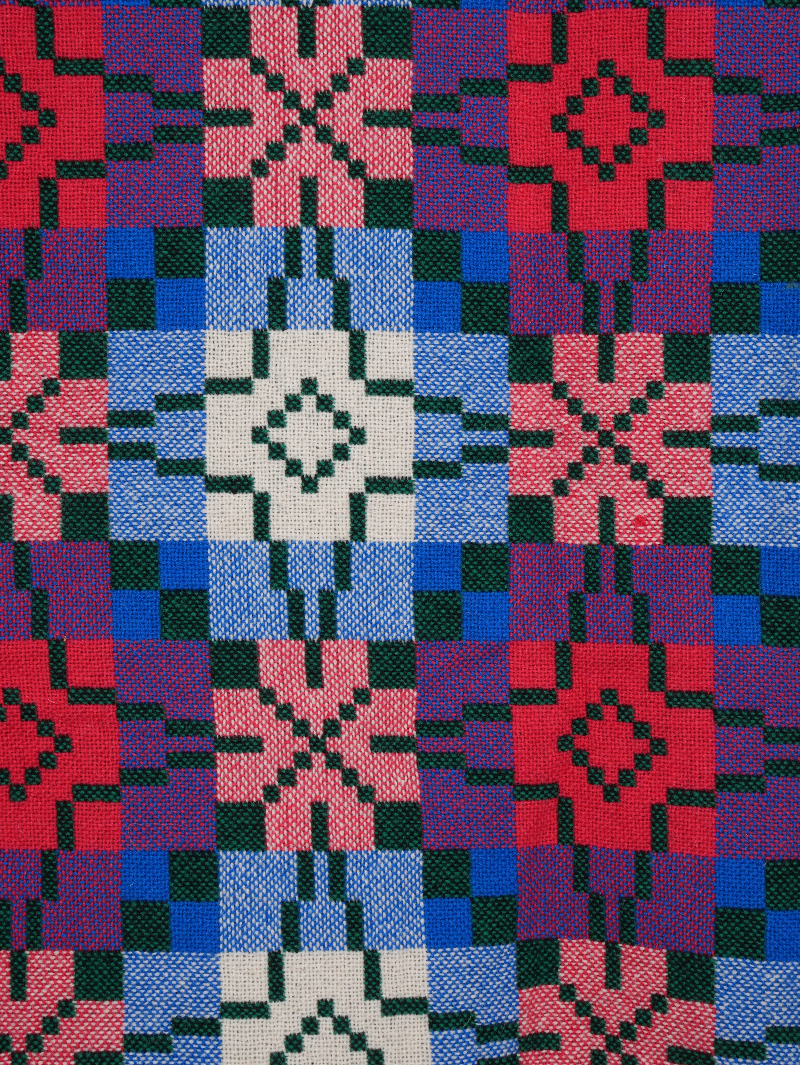 A Tregwynt Mill Welsh Tapestry Blanket