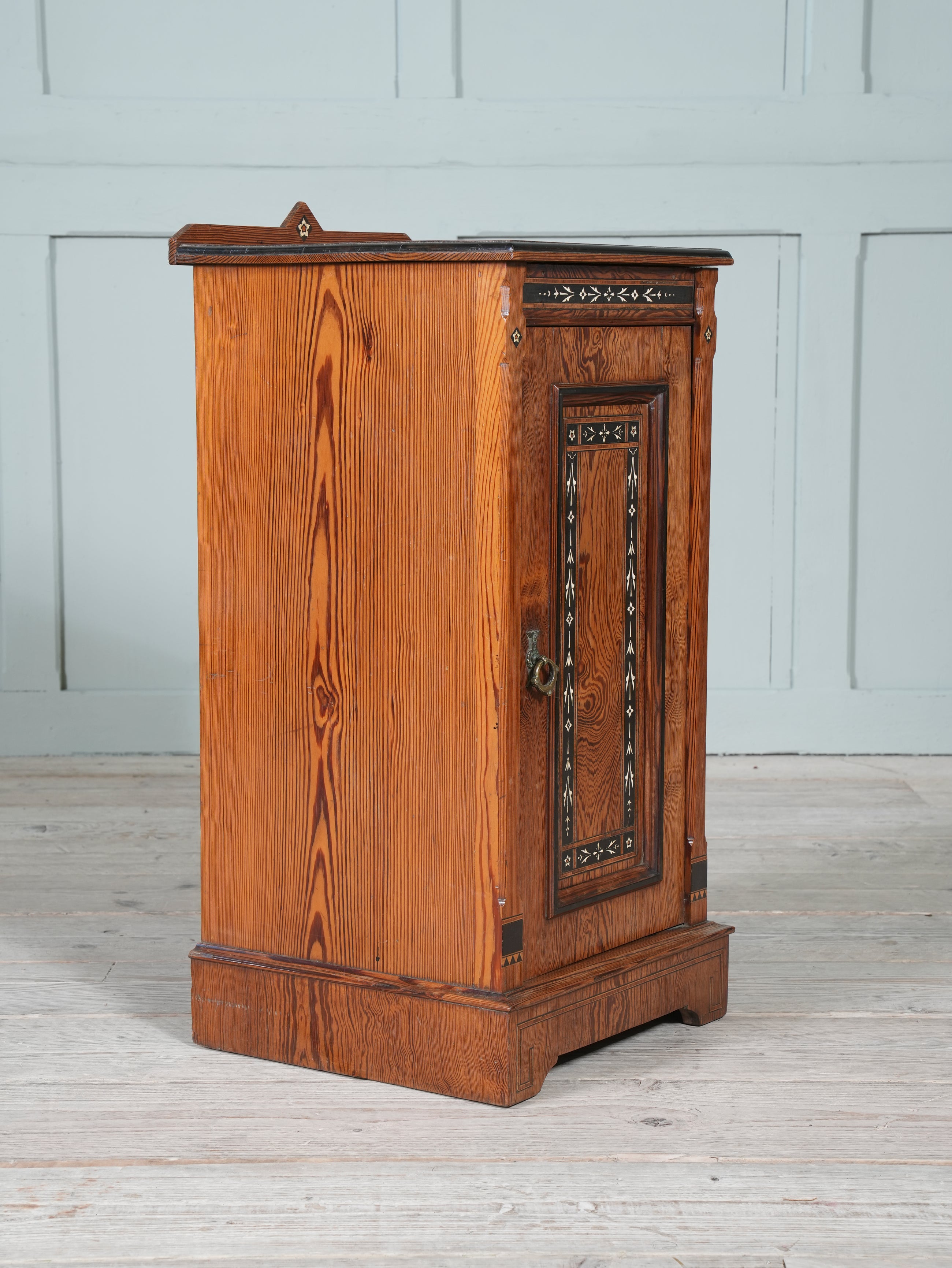 Aesthetic Movement Bedside Cabinet