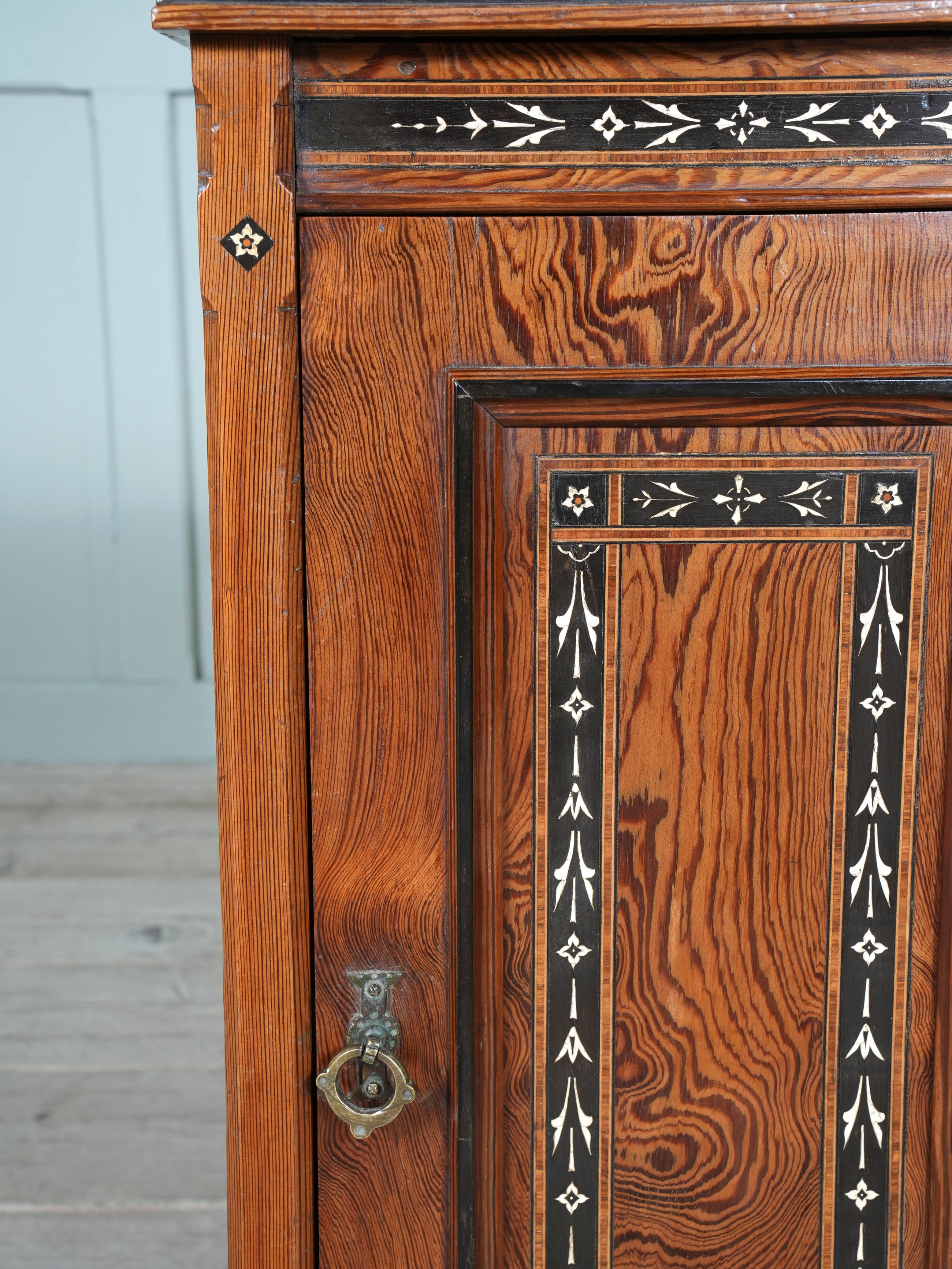 Aesthetic Movement Bedside Cabinet