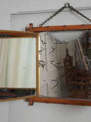 A French Tryptic Wall Mirror