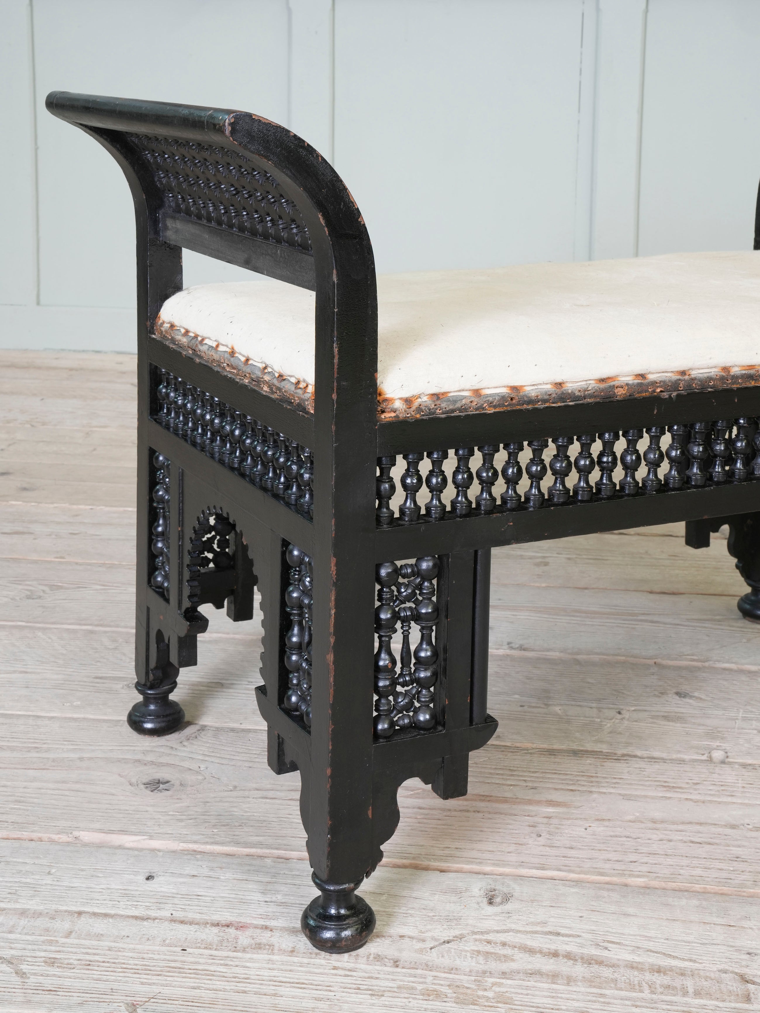 A Moorish Upholstered Stool