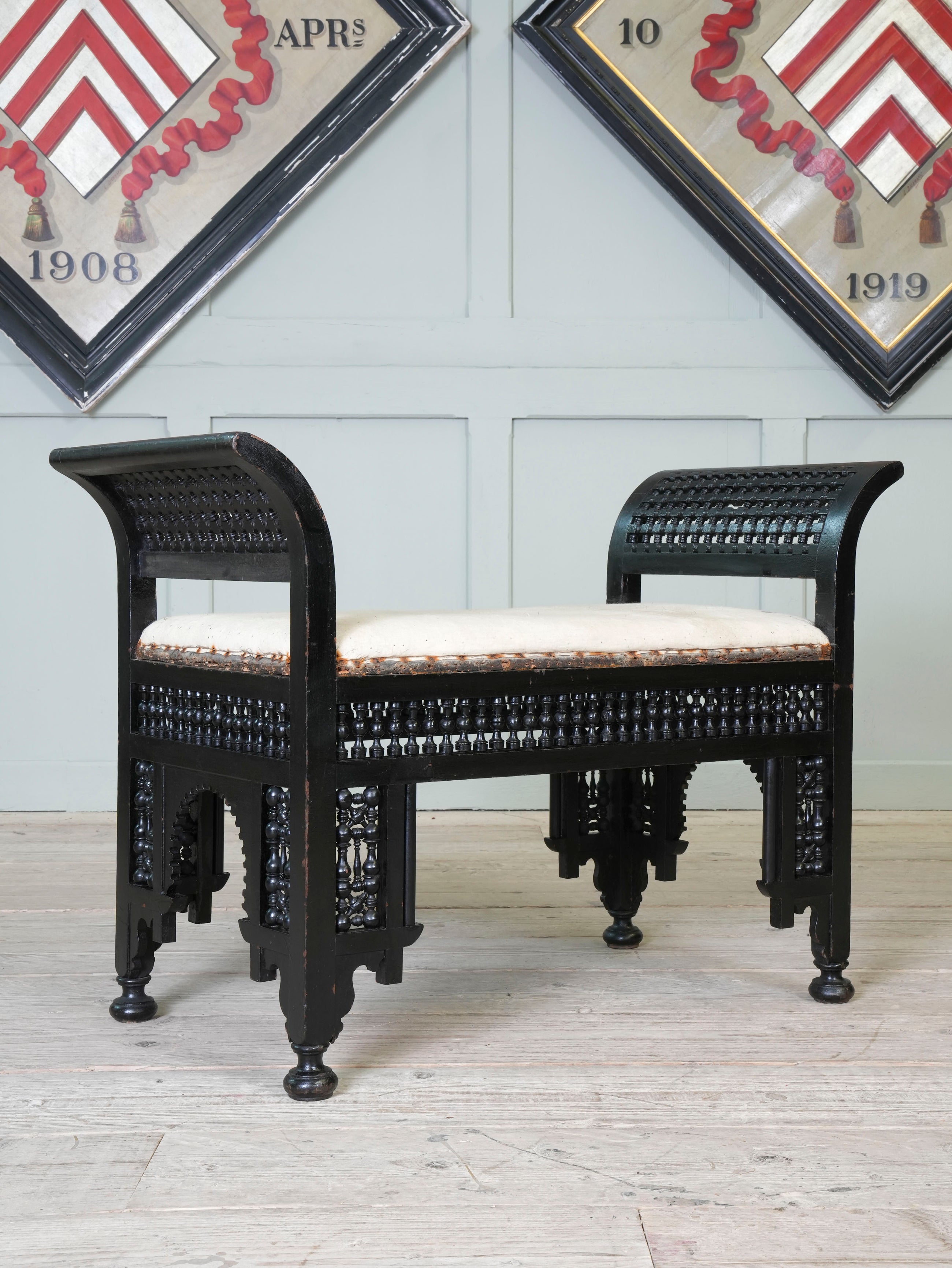 A Moorish Upholstered Stool