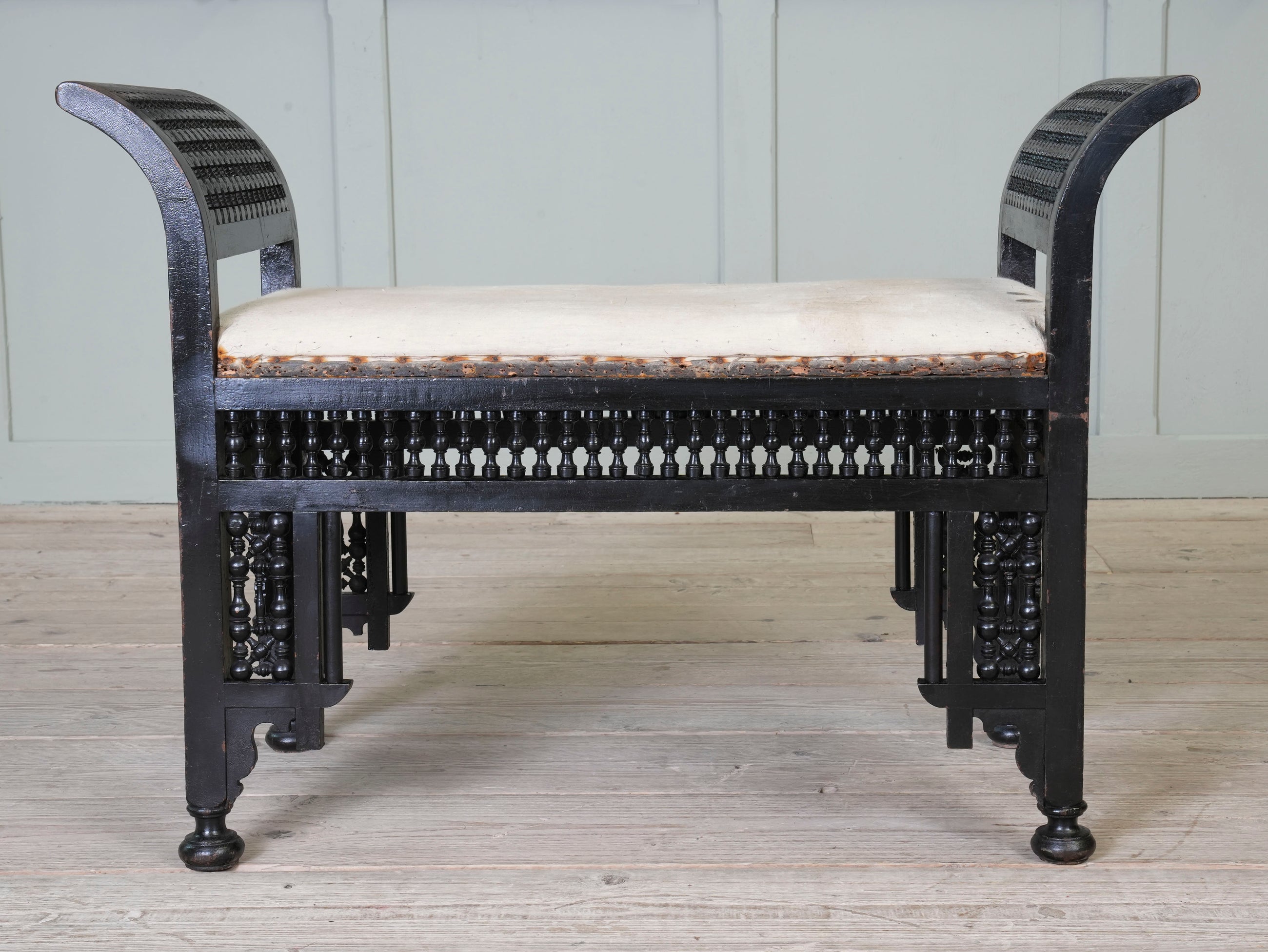 A Moorish Upholstered Stool