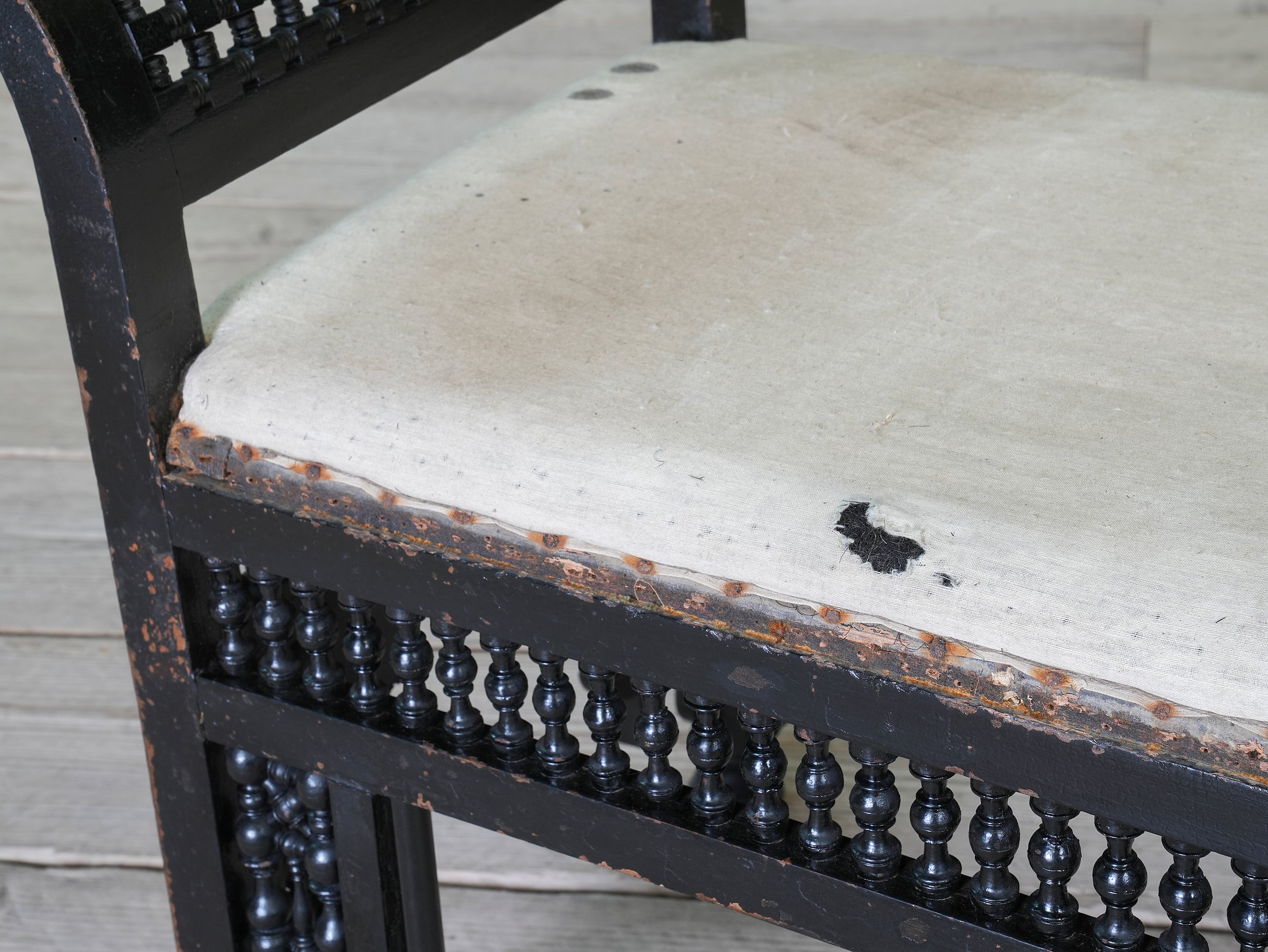 A Moorish Upholstered Stool