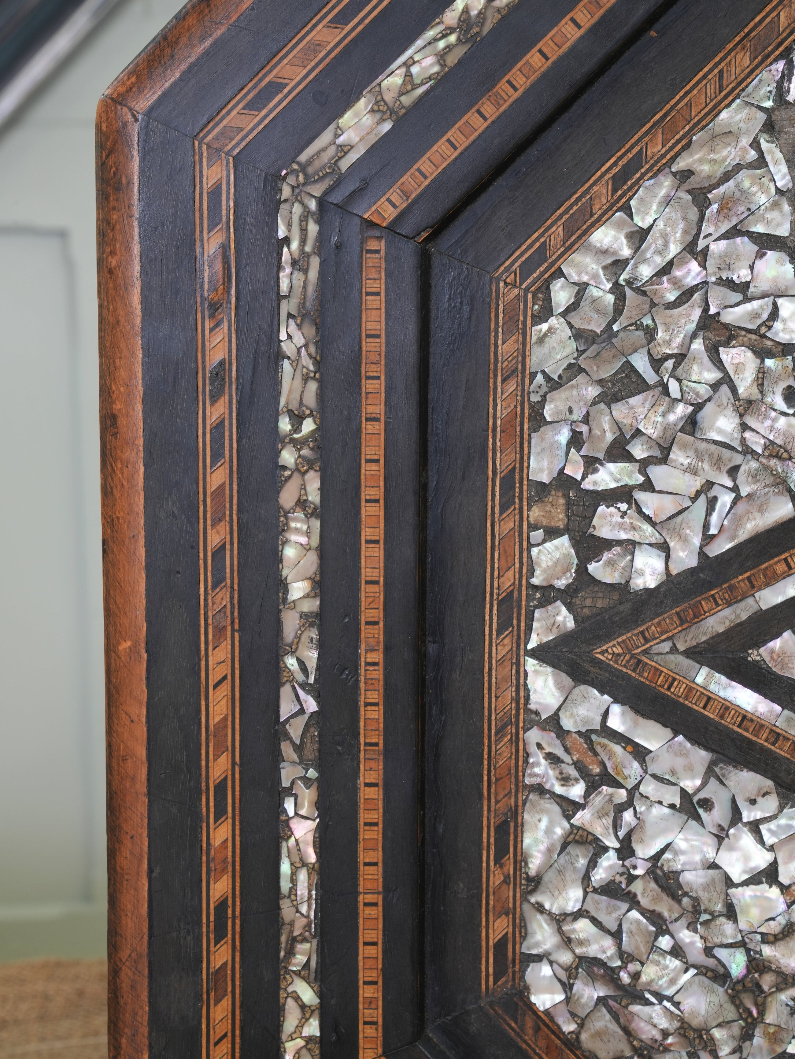 A Large Octagonal Ottoman Occasional Table