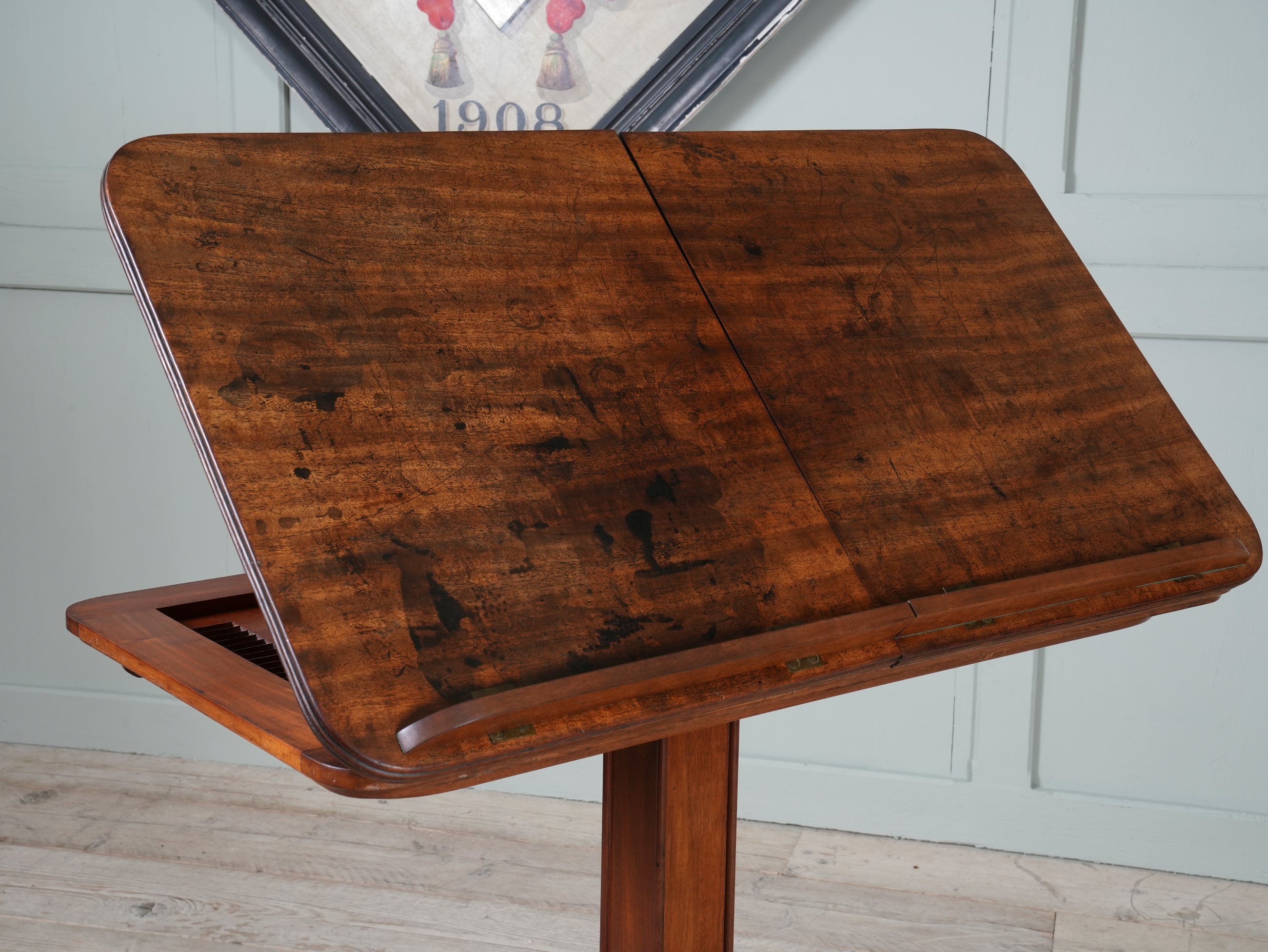 A Regency Mahogany Reading Table