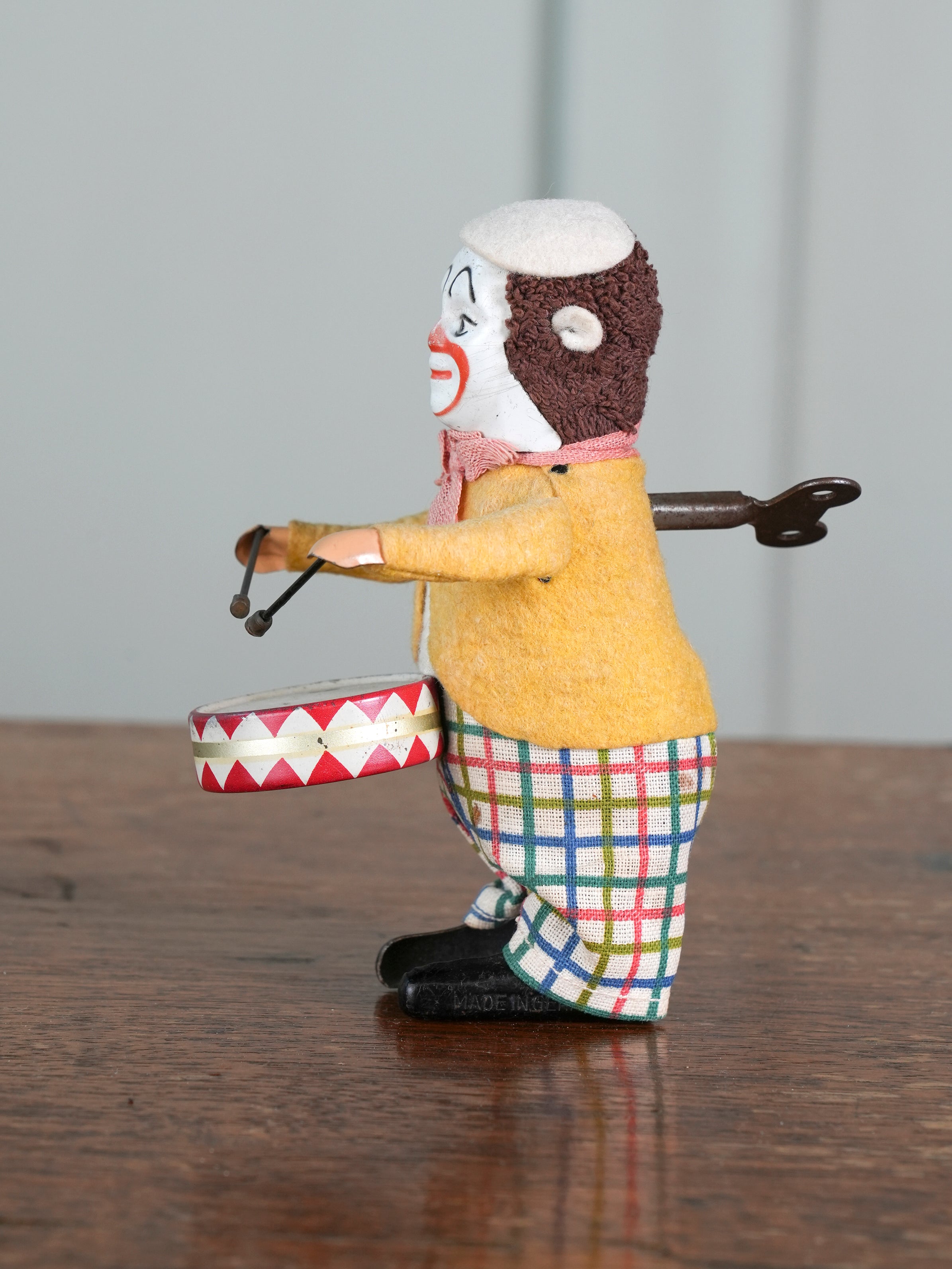 A Schuco Clockwork Clown