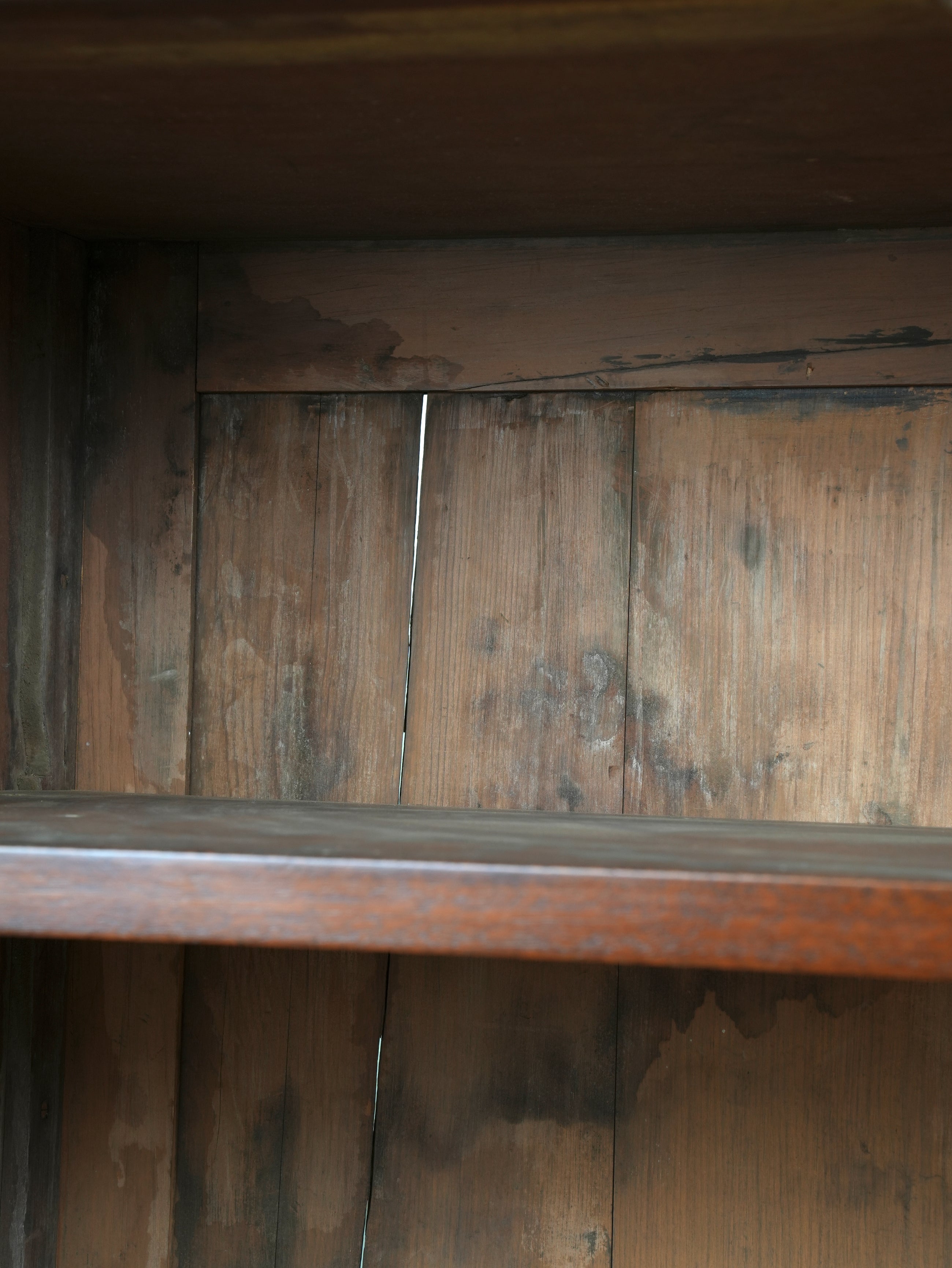 A 19th Century Glazed Campaign Cabinet