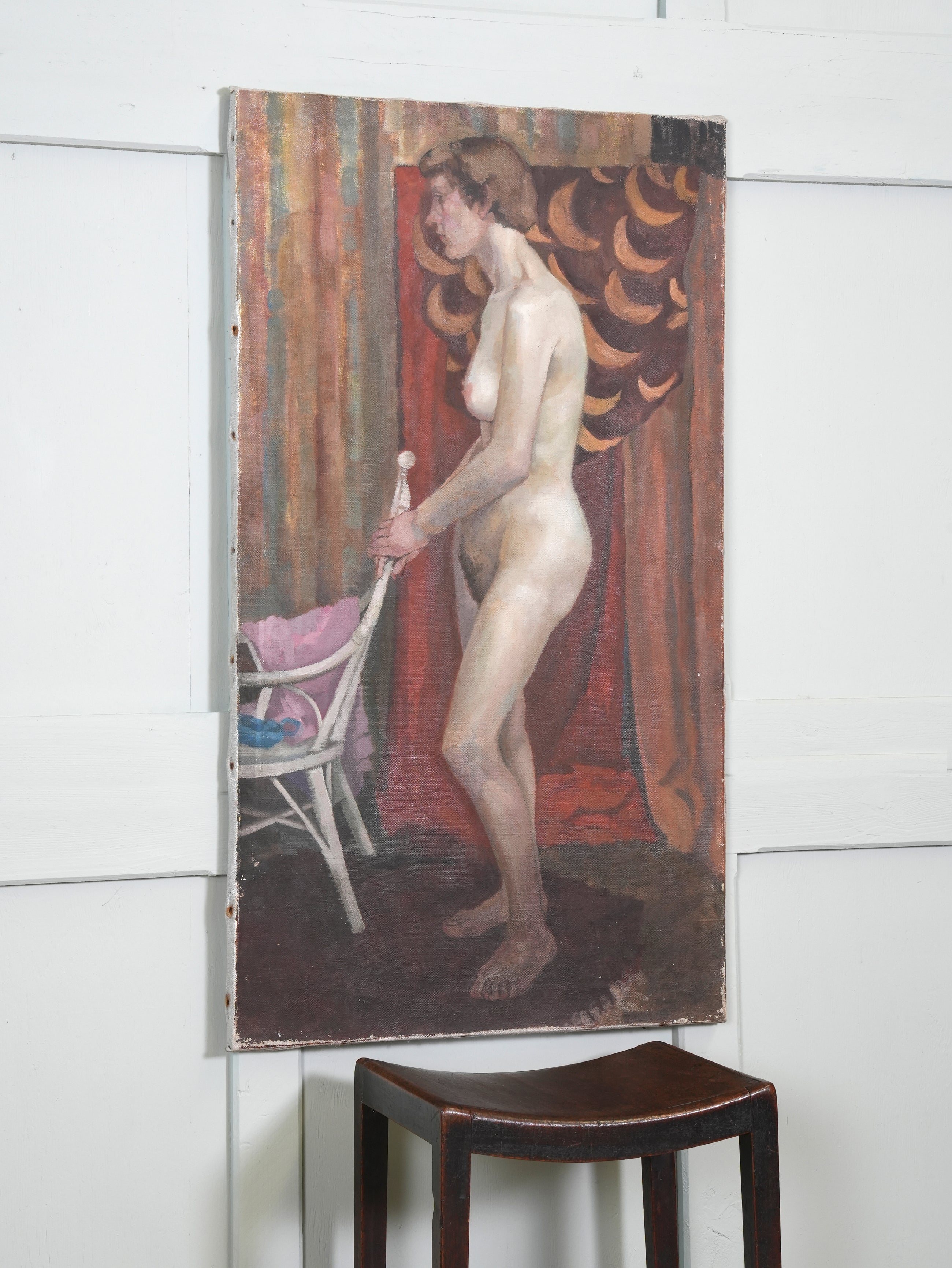 A Female Nude Oil on Canvas