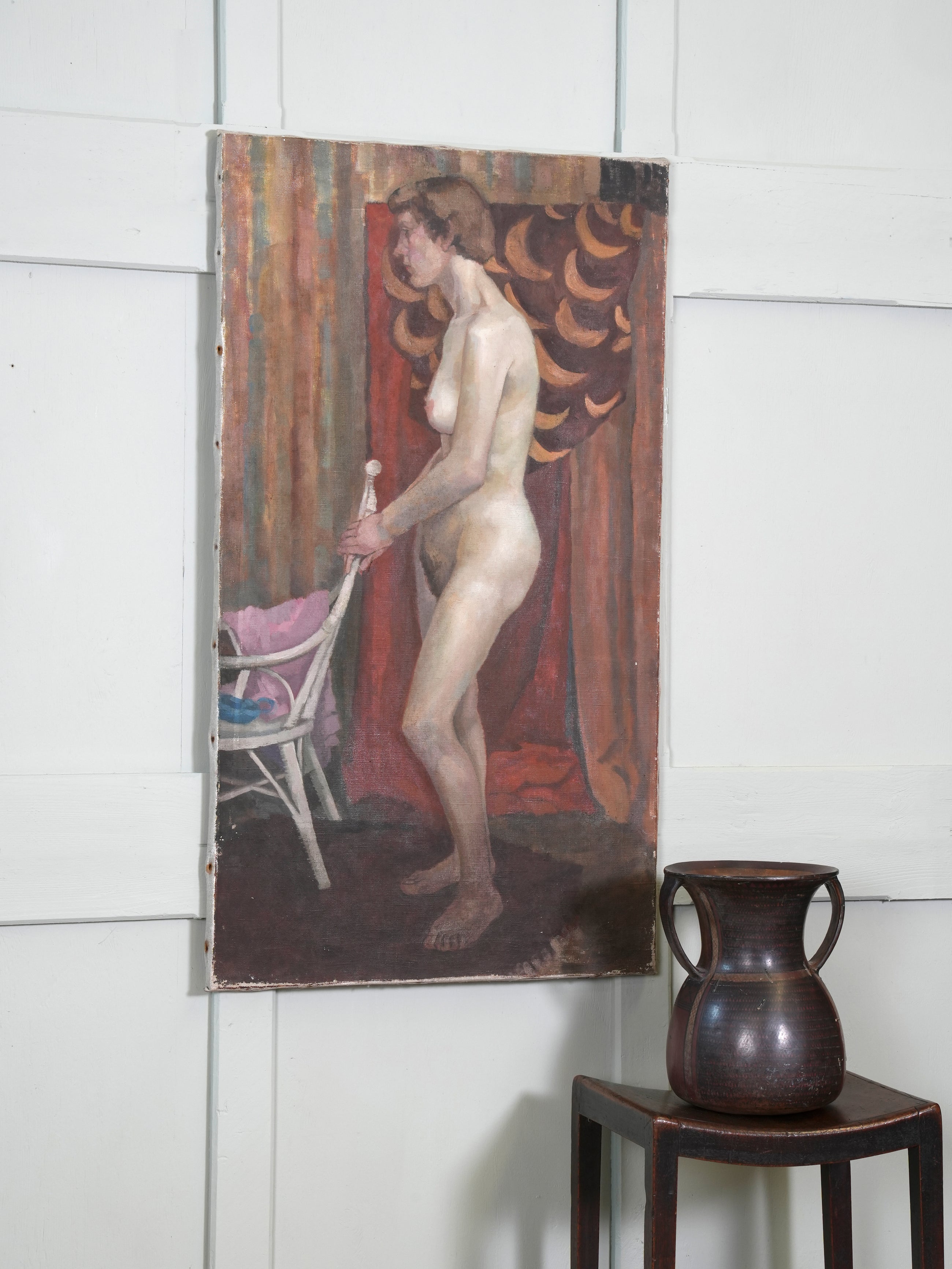 A Female Nude Oil on Canvas