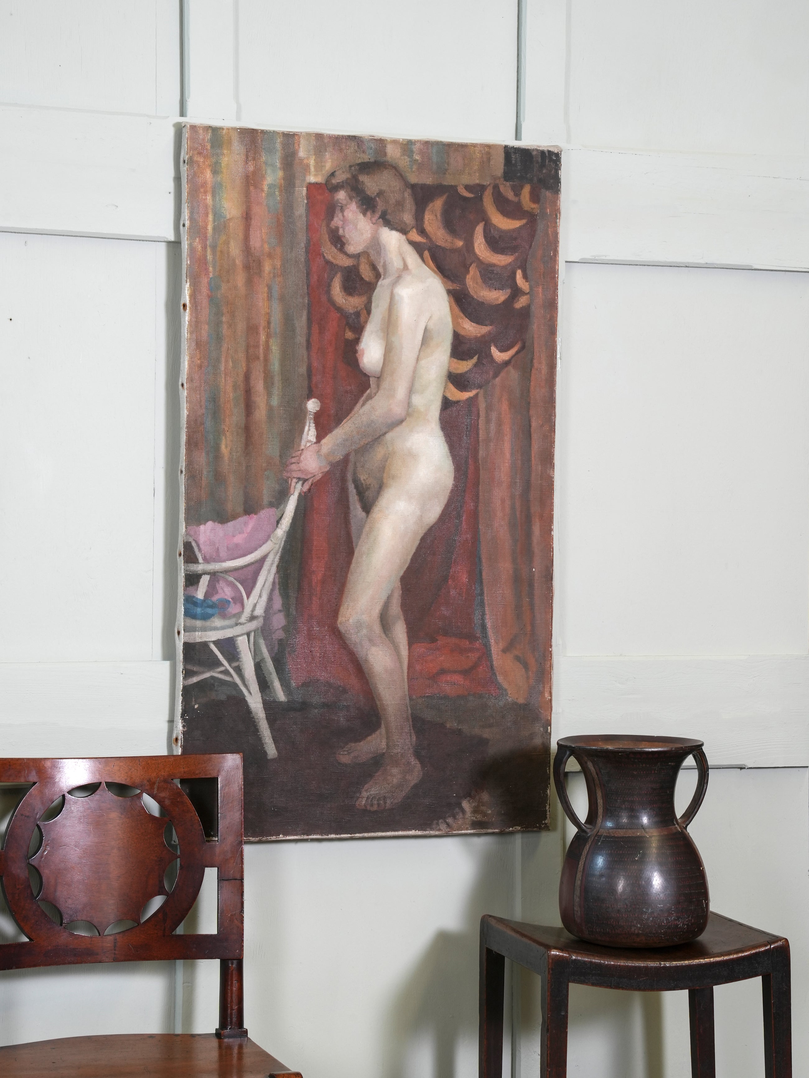 A Female Nude Oil on Canvas