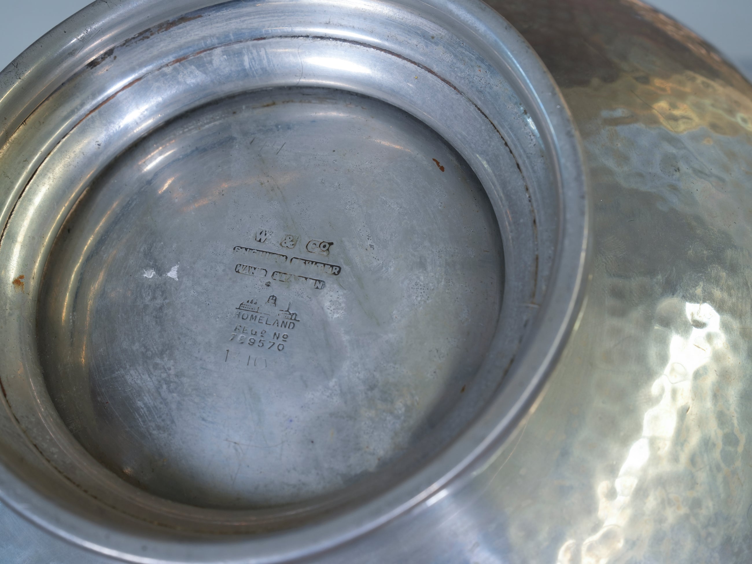 A Pewter Bowl