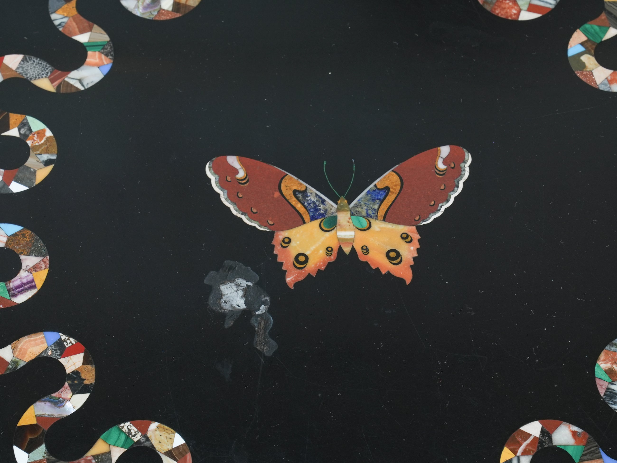 An Ashford Marble & Pietra Dura Table