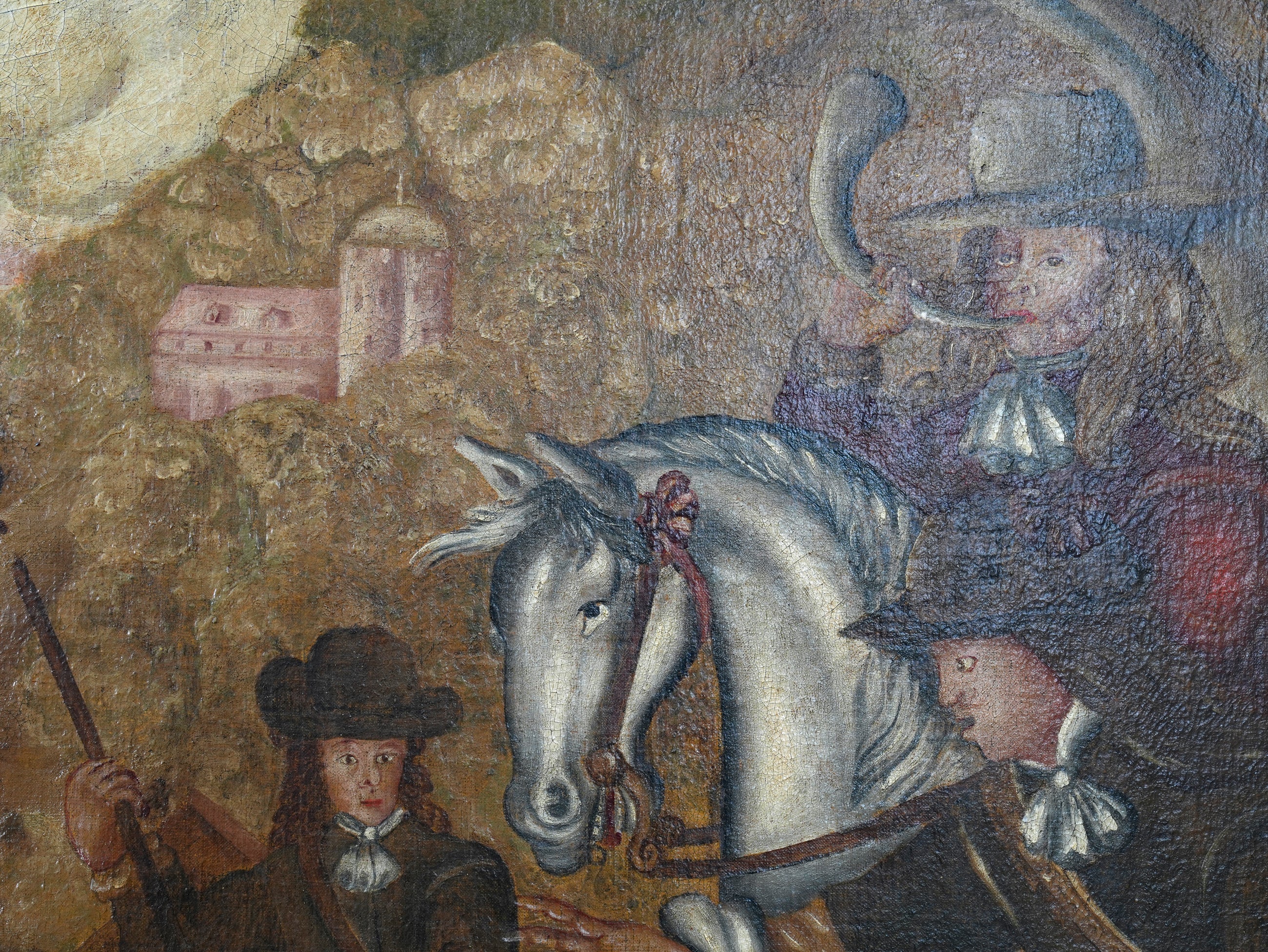 An 18th Century Painting of a Hunting Scene